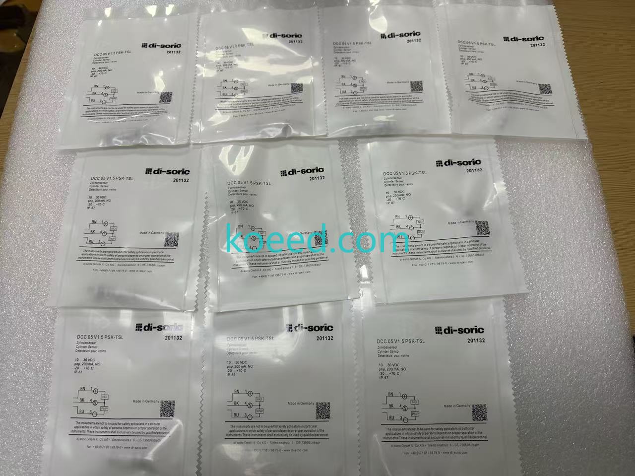 DCC 05 V 1.5 PSK-TSL Technical Details