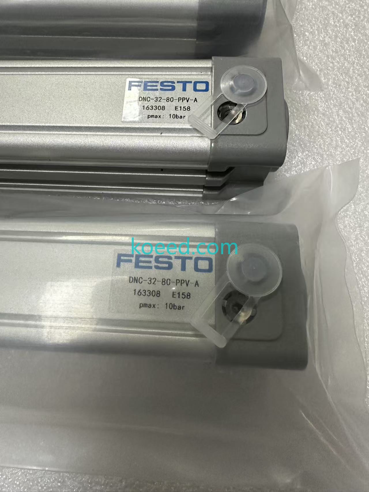 Festo DNC-32-80-PPV-A 163308 connection details