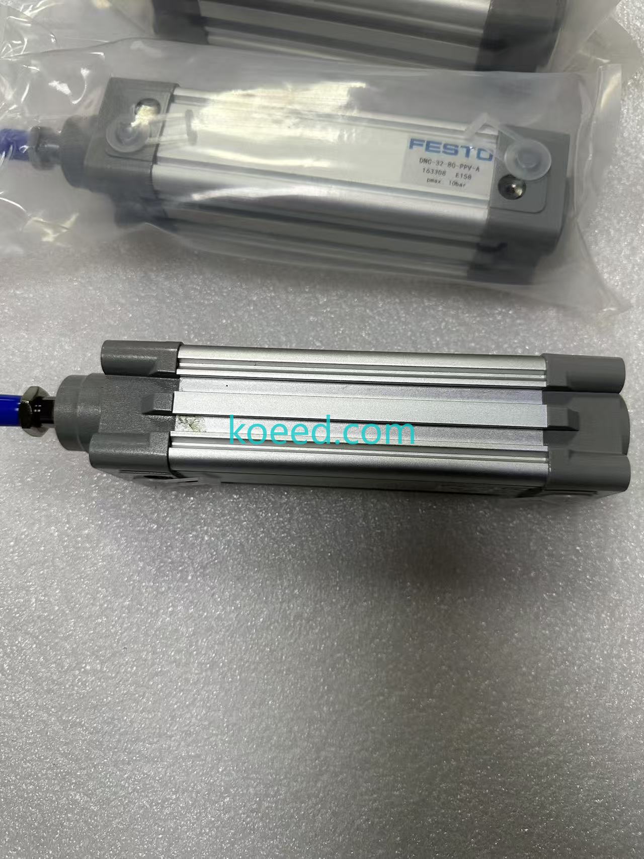 Festo DNC-32-80-PPV-A 163308 dimensional drawing