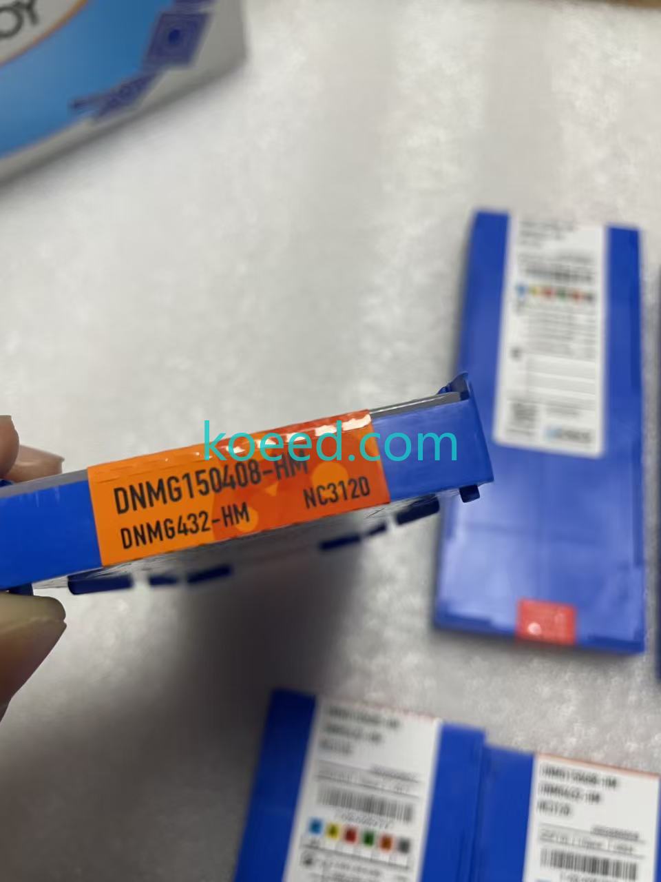 DNMG150408-HM NC3120 DNMG432-HM Carbide Insert Packaging