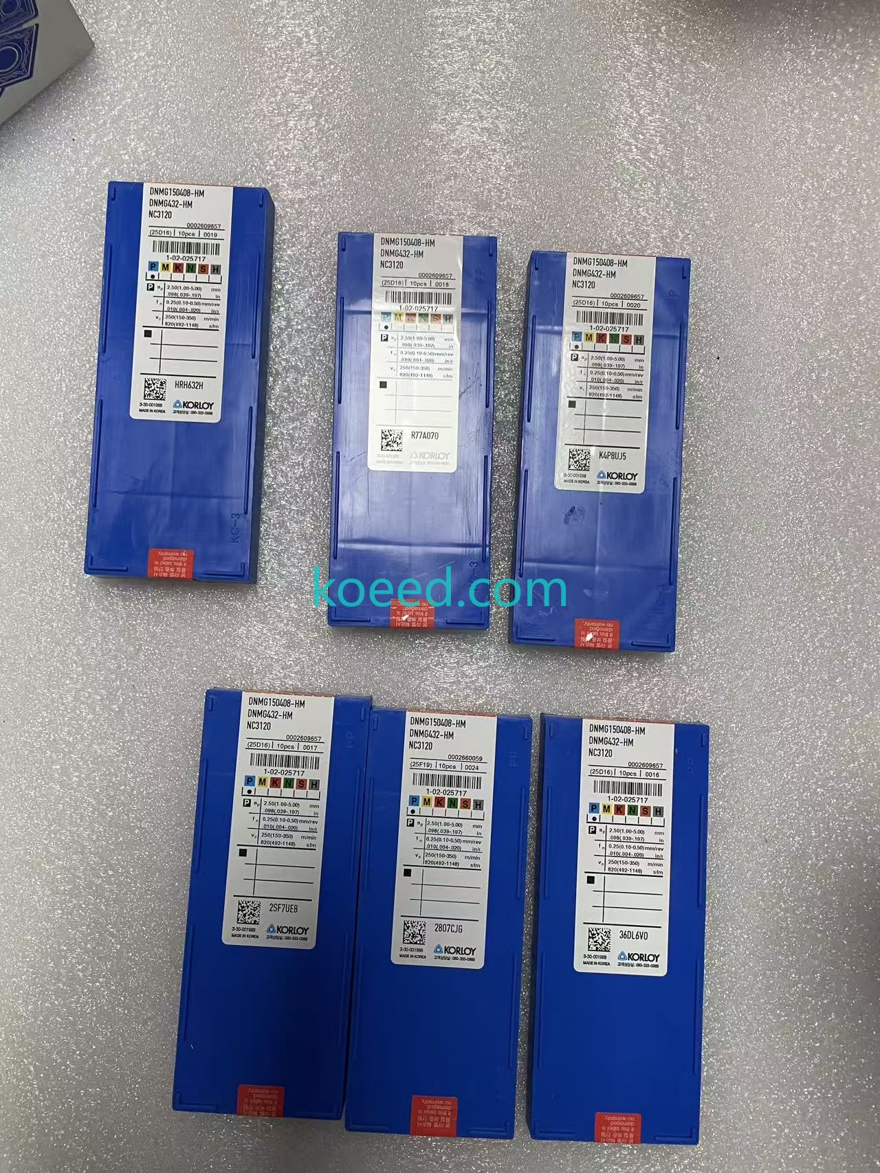 DNMG150408-HM NC3120 DNMG432-HM Carbide Insert Technical Details