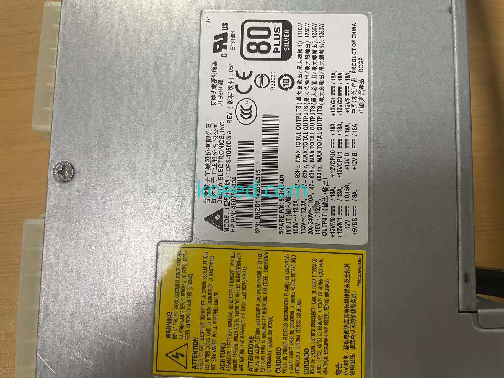 DPS-1050DB A Safety Features