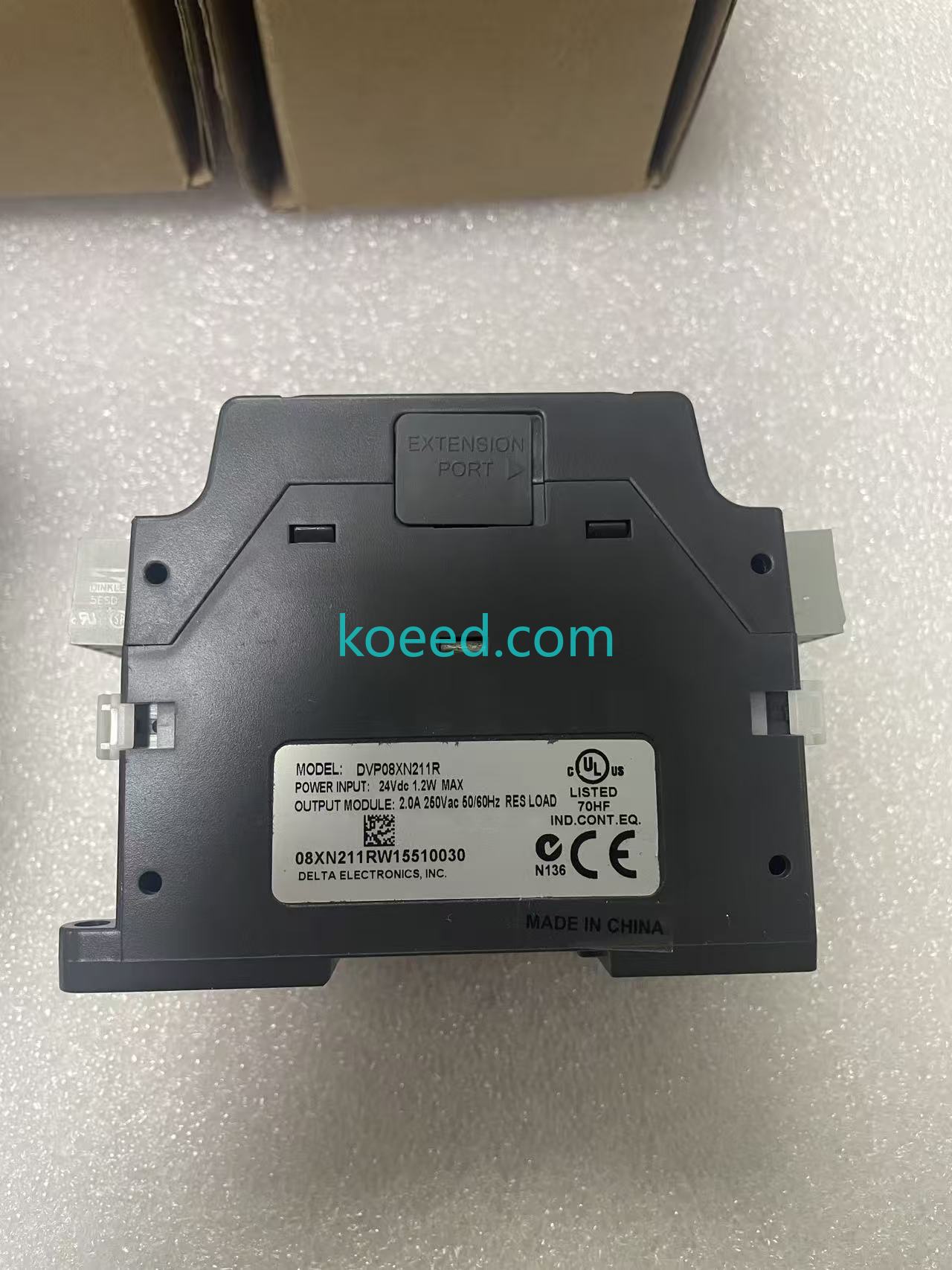 Delta DVP08XN211R Technical Specifications