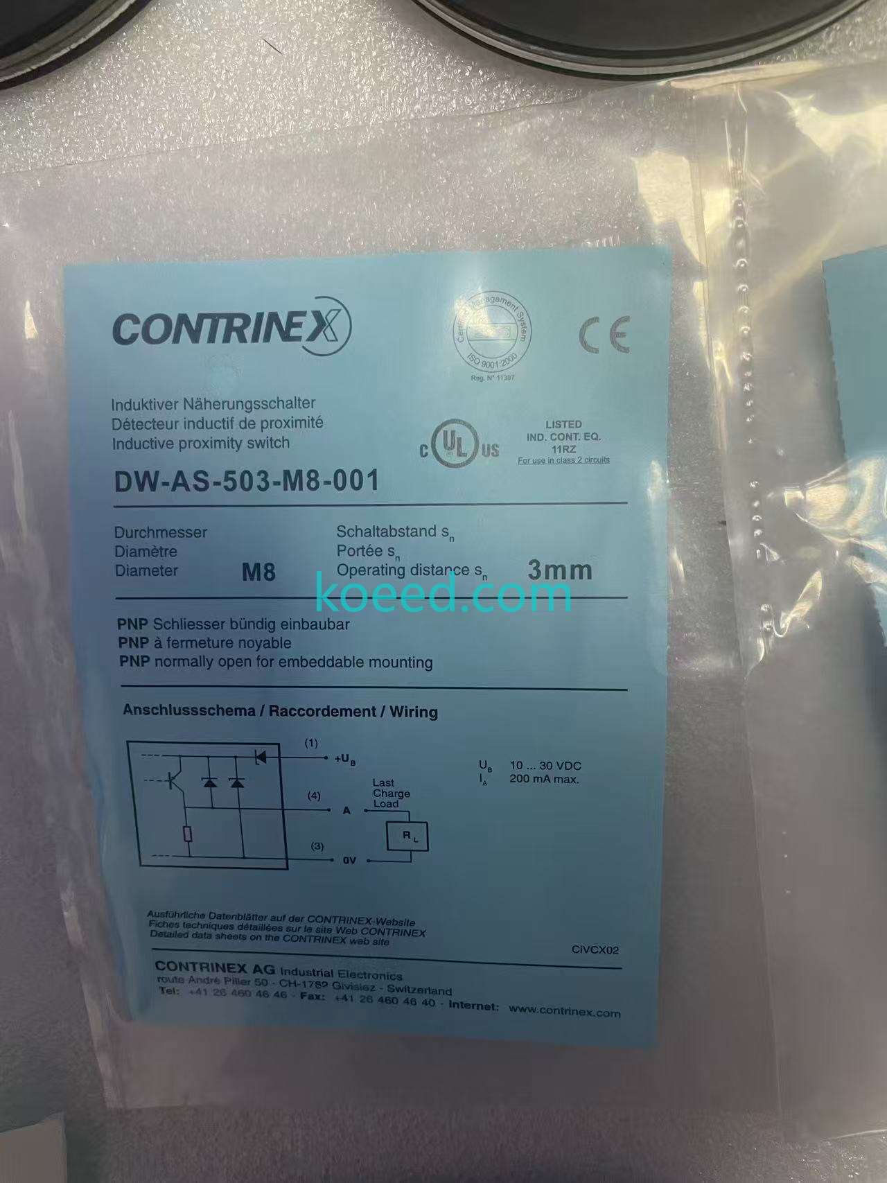 DW-AS-503-M8-001 - Product View