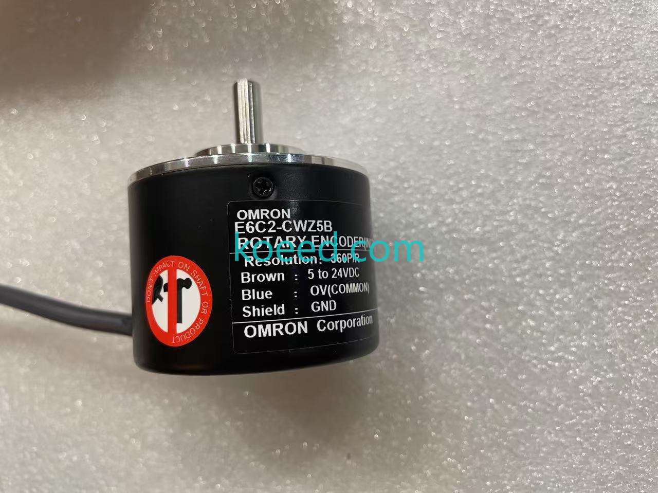 E6C2CWZ5B Encoder Front View