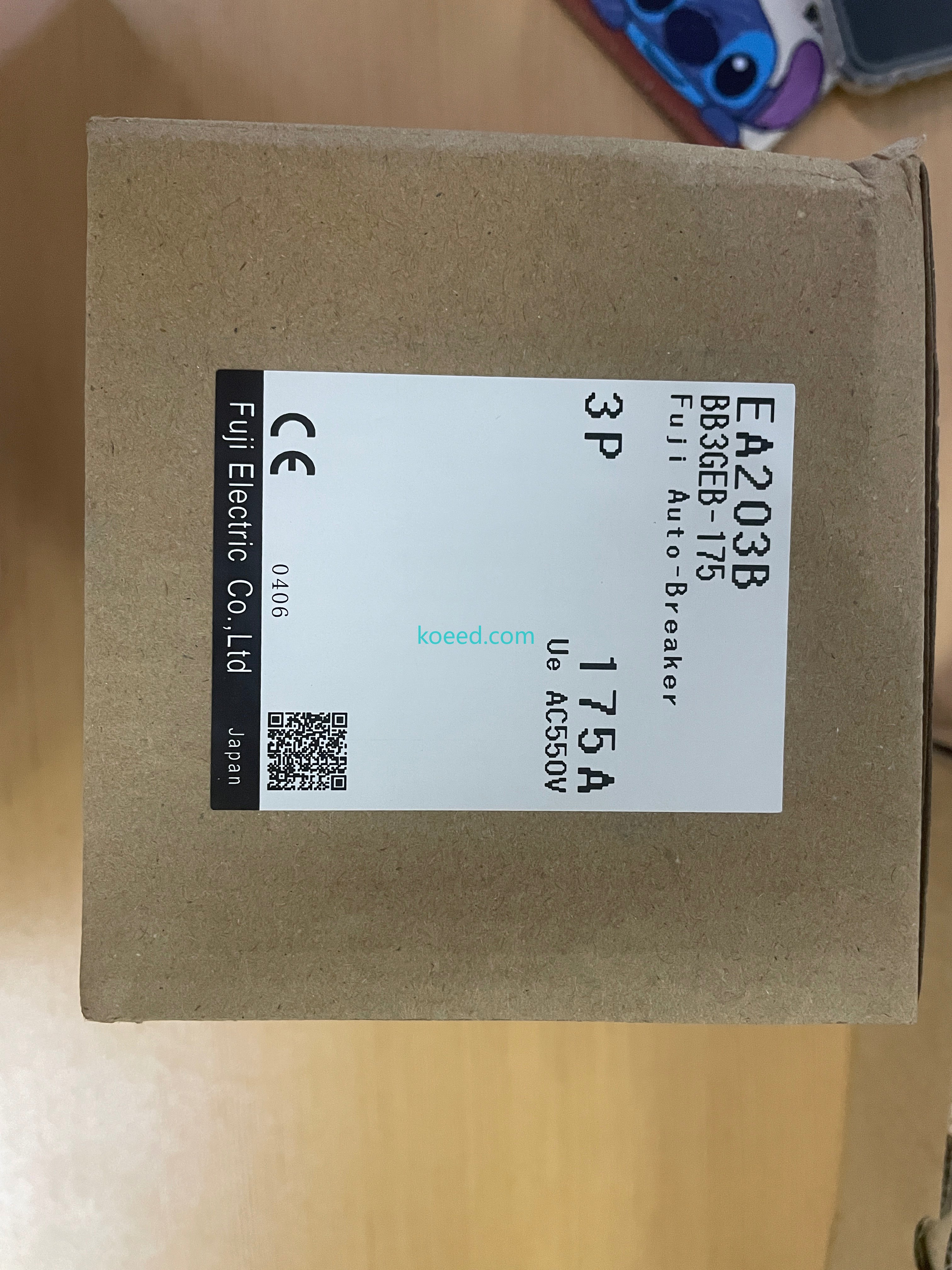 EA203B Circuit Breaker Front View