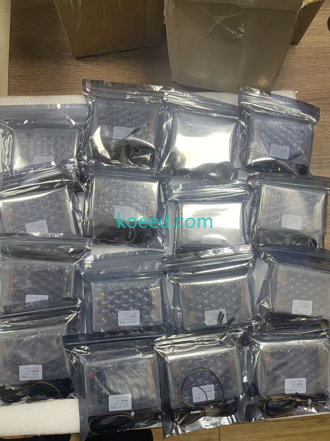 Second batch in bags