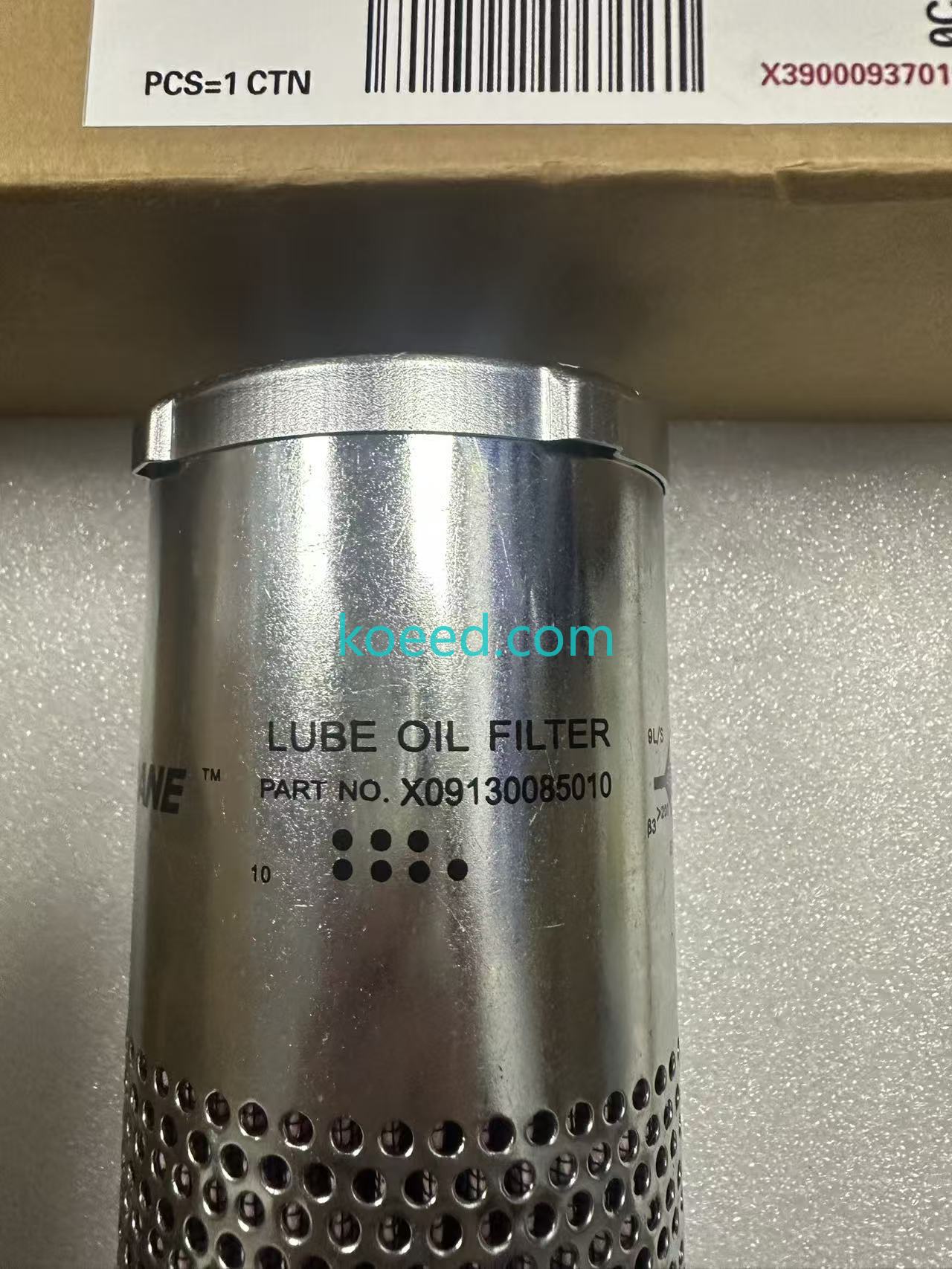 FLR03434 Compressor Oil Filter - Front View
