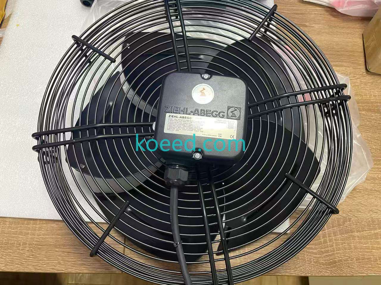 FN035-VDK.0F.V7P2 Axial Fan Front View