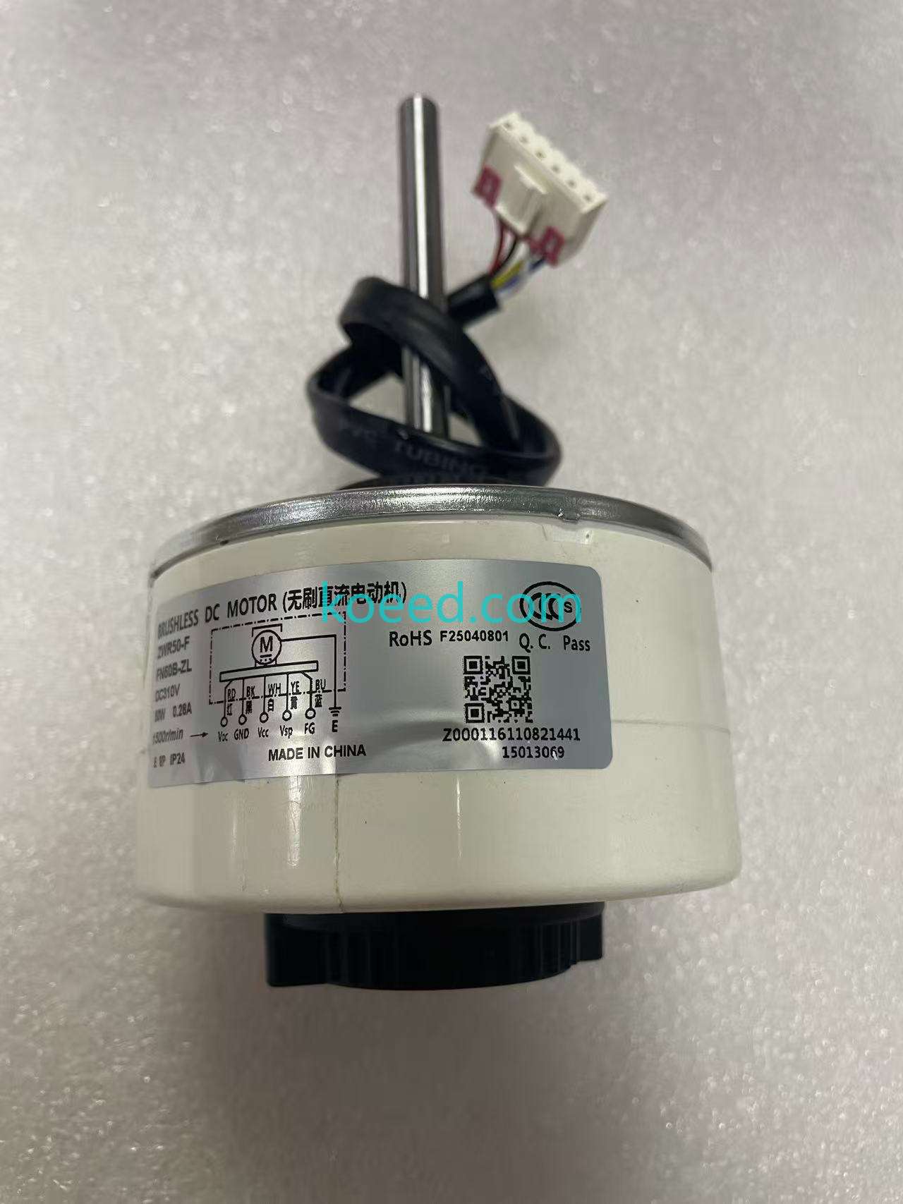 FN60B-ZL Motor Connector Details