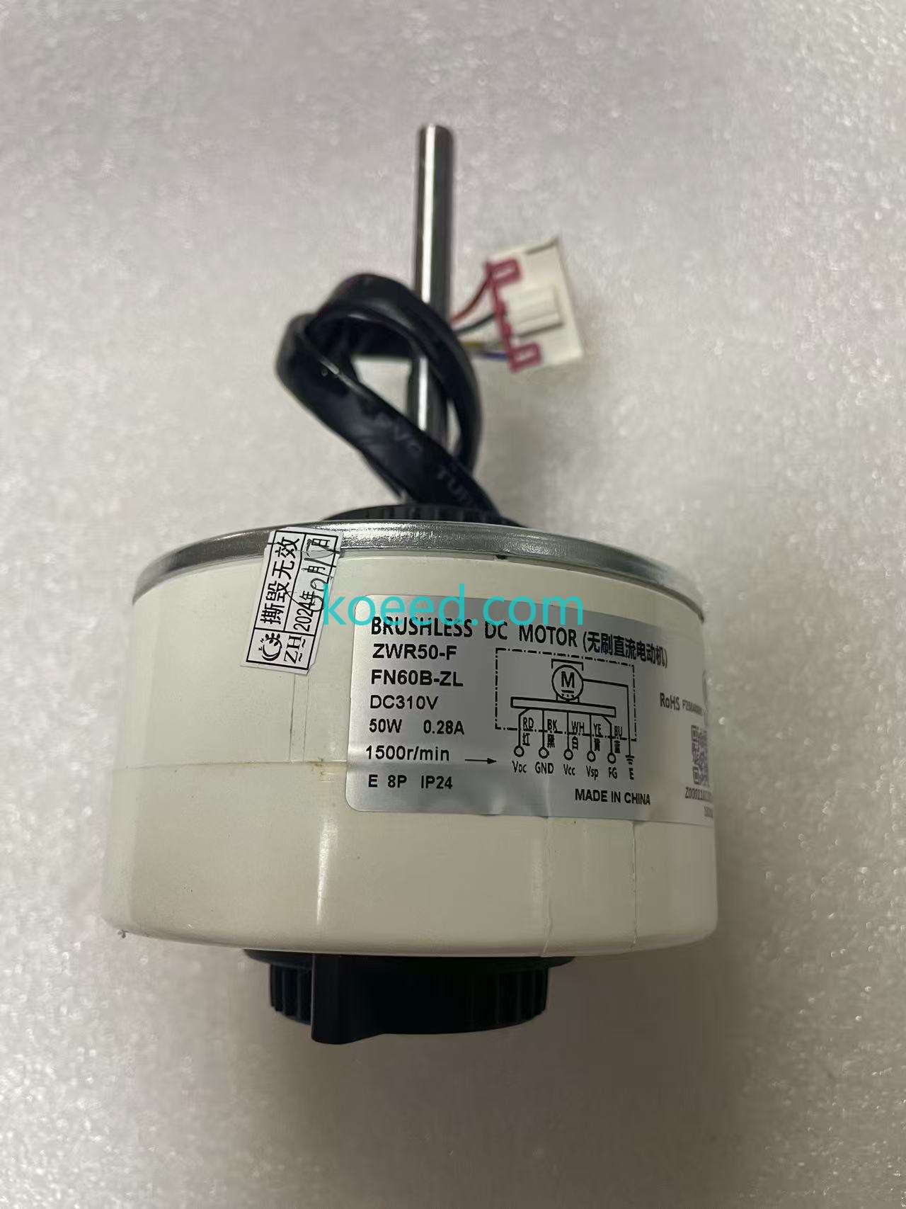 FN60B-ZL Motor Mounting Points