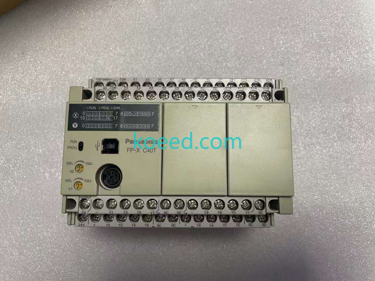 Panasonic FP-X C40T Mounting Details