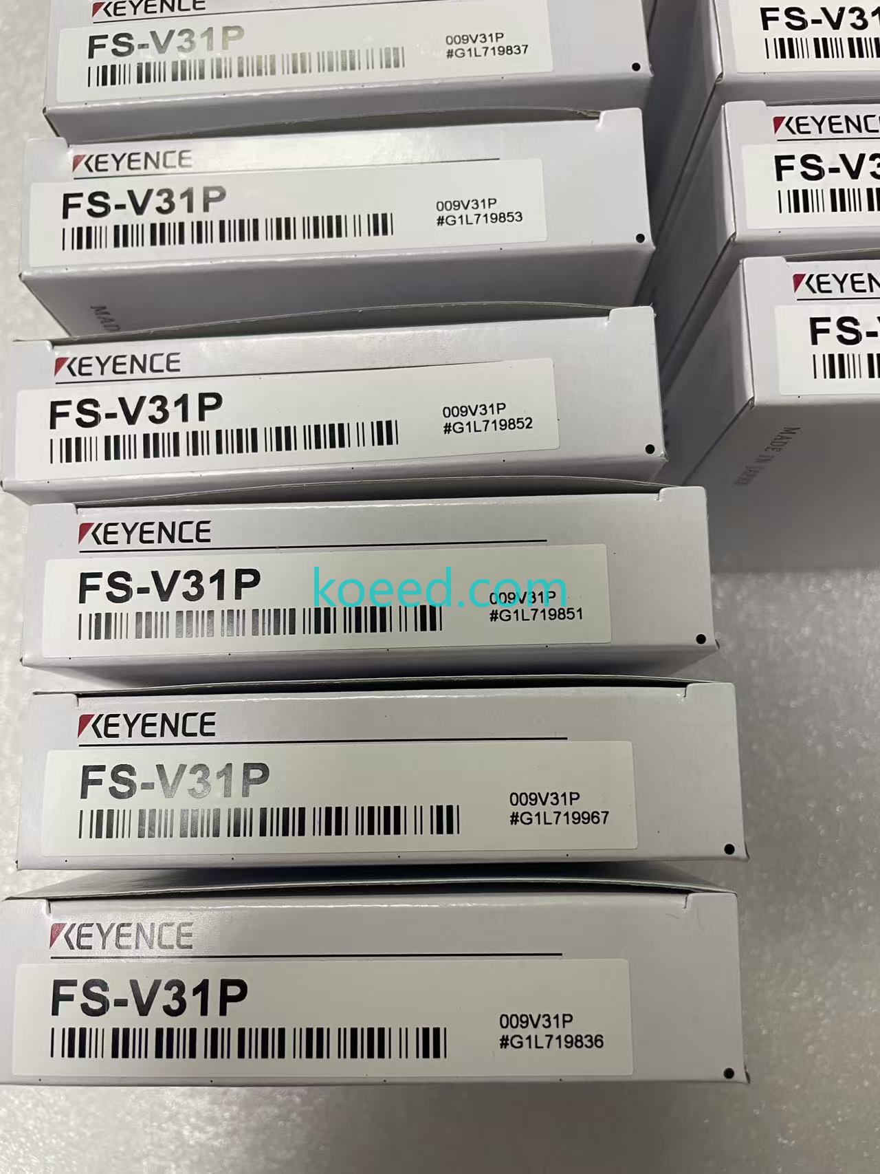 Keyence FS-V31P installation example