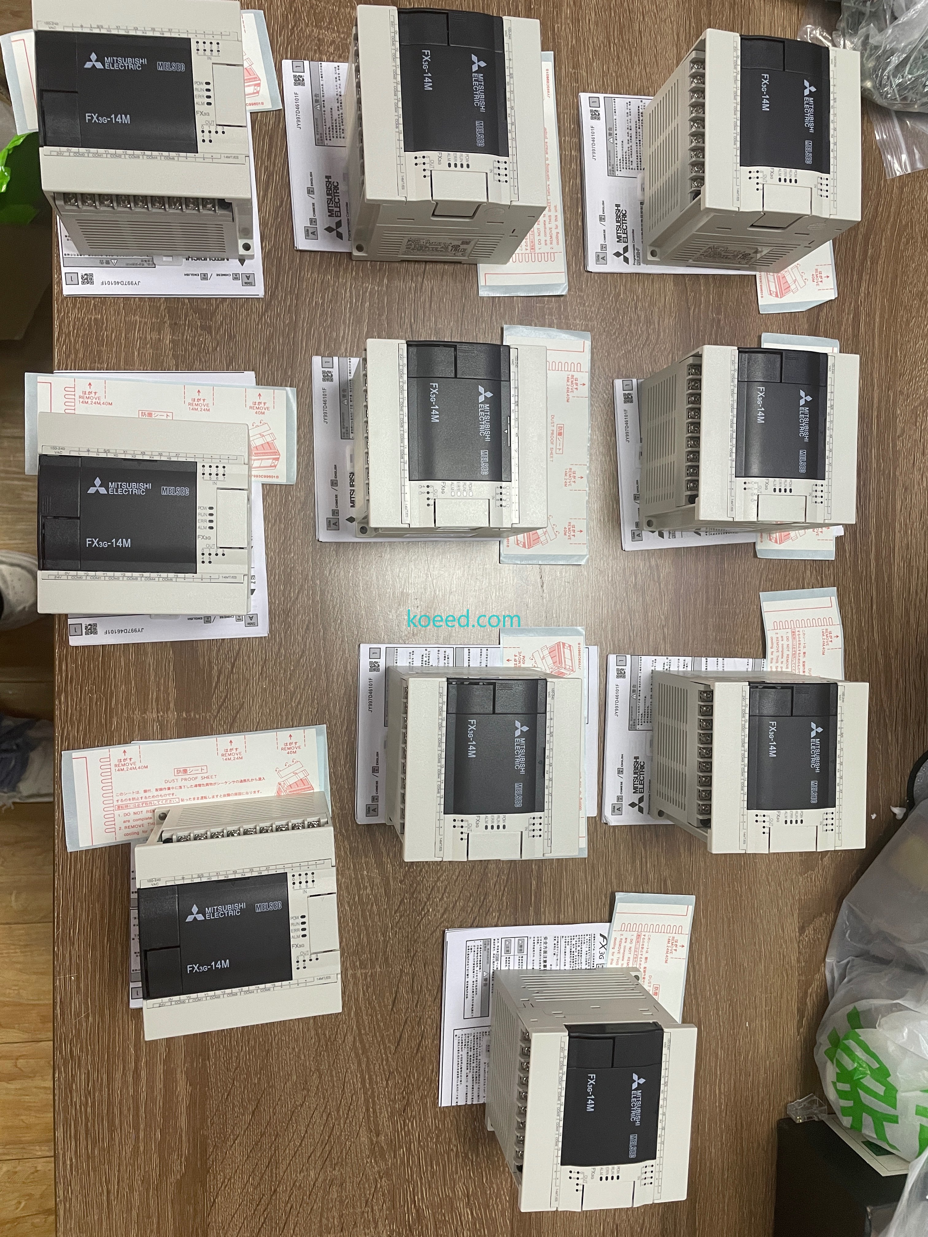 Mitsubishi FX3G 14MT/ES-A Connection Details