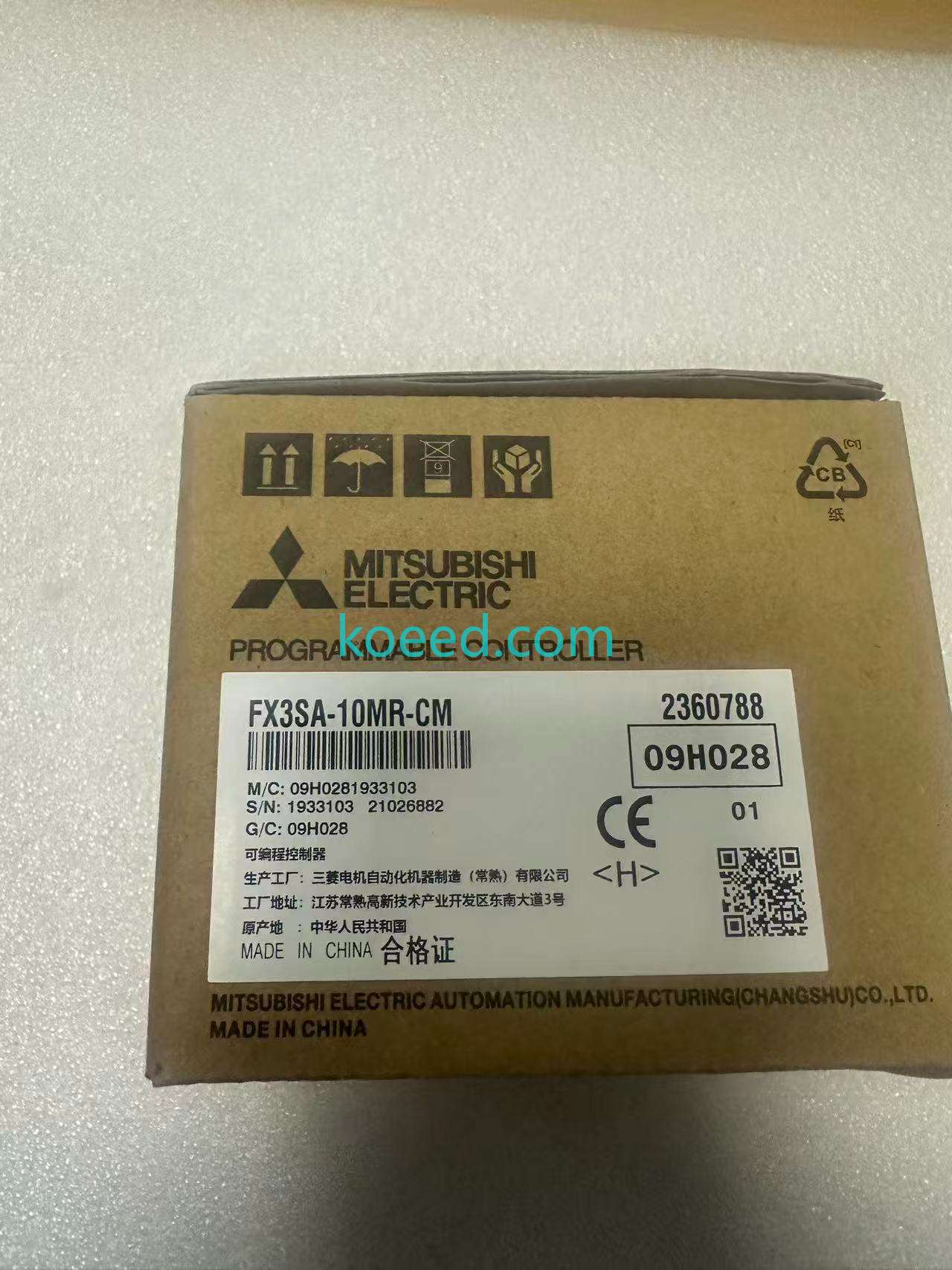 Mitsubishi FX3SA-10MR-CM Specifications