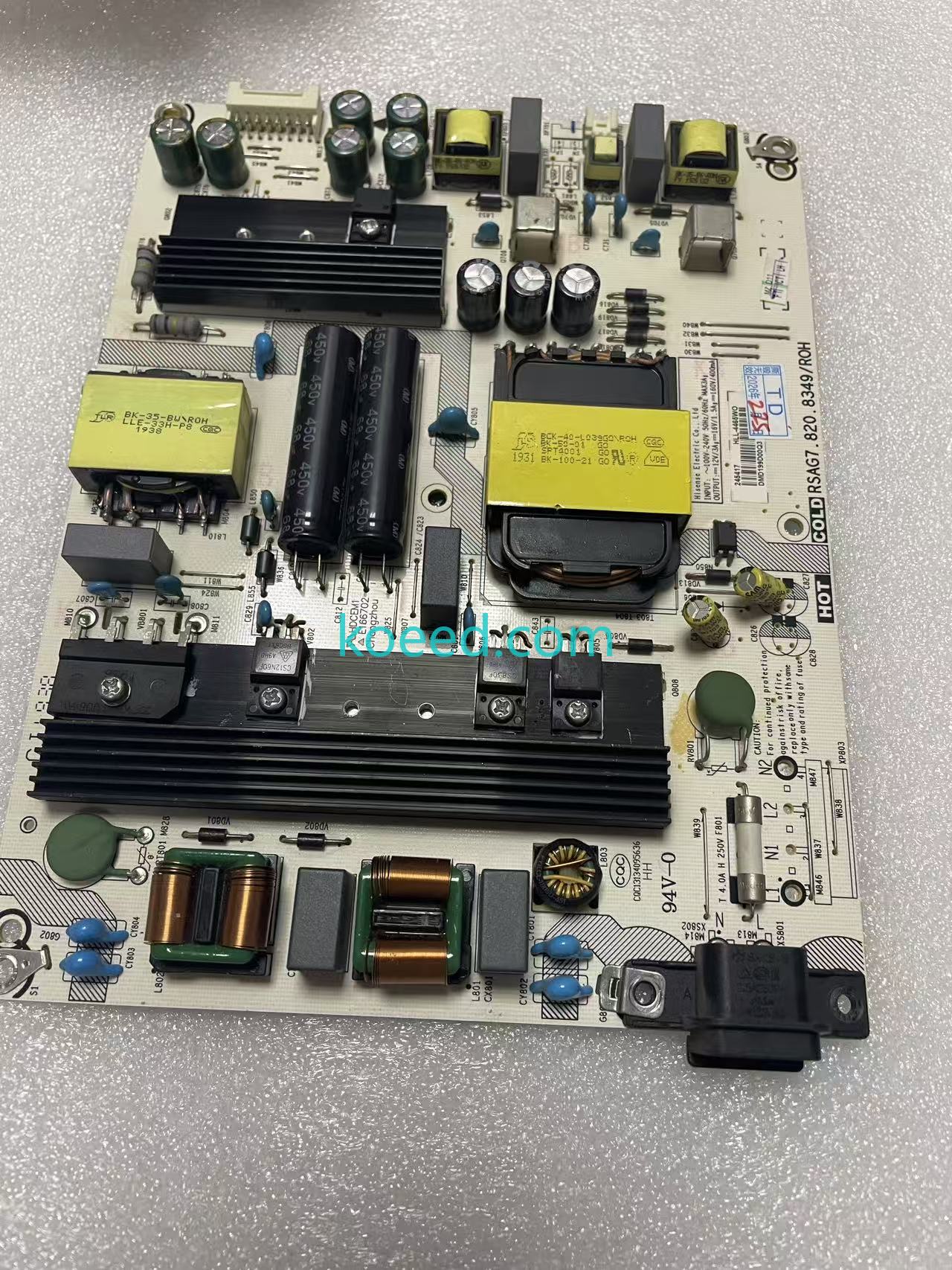 Board manufacturing quality inspection