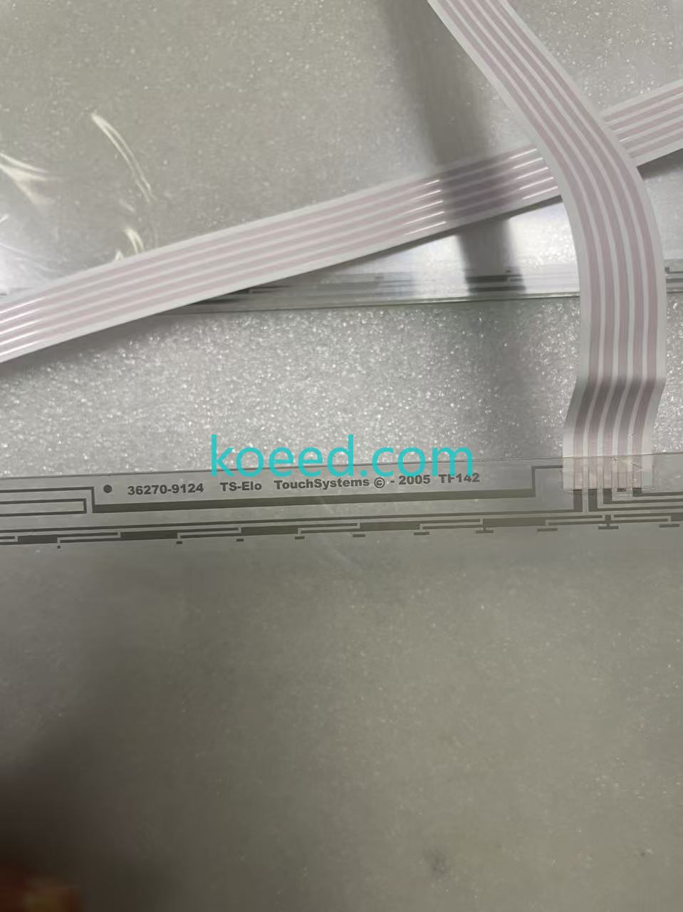 ELO Touch Glass Connector Tail and Cable Detail