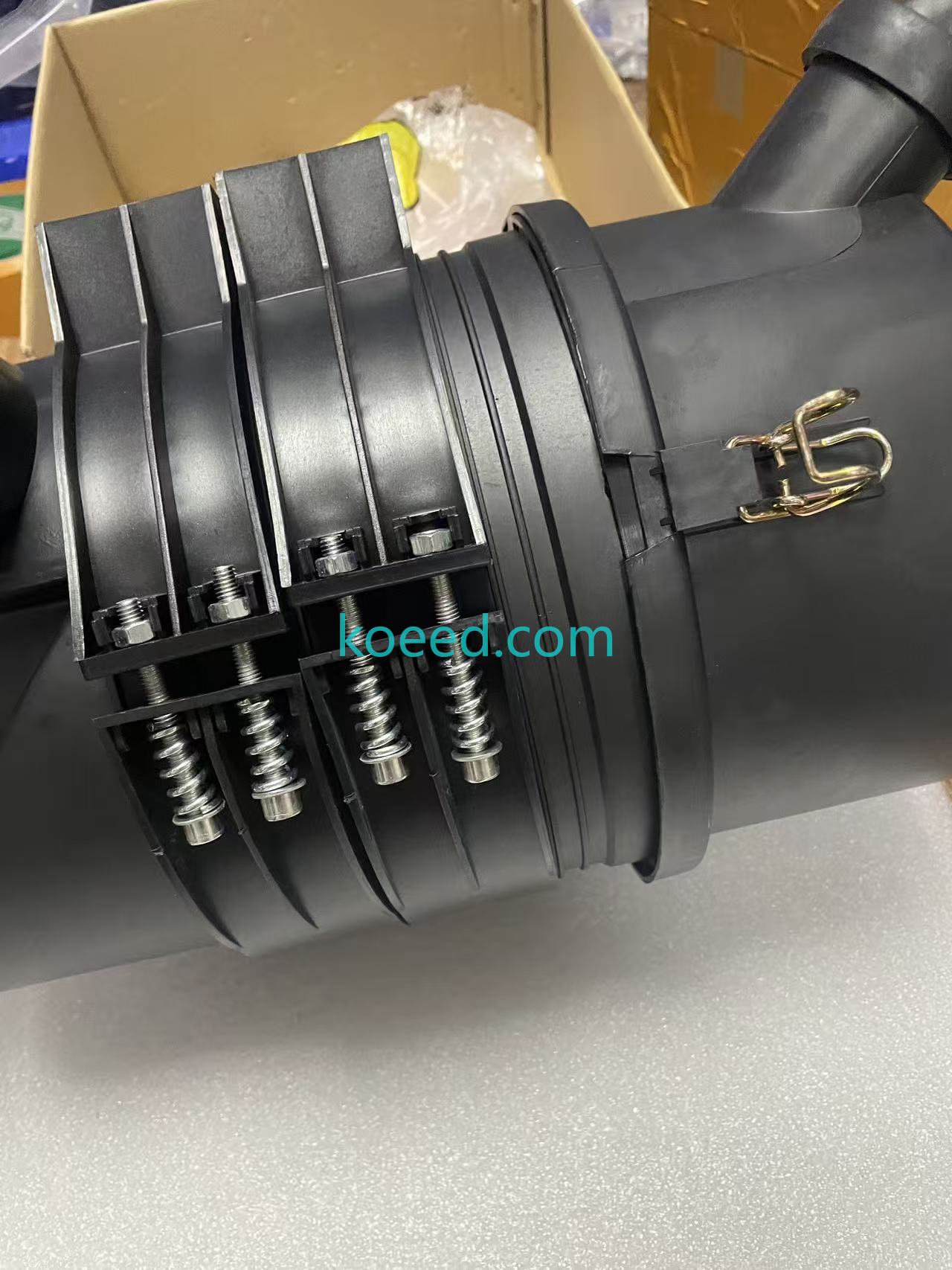 Kobelco Air Filter Housing Assembly Top View