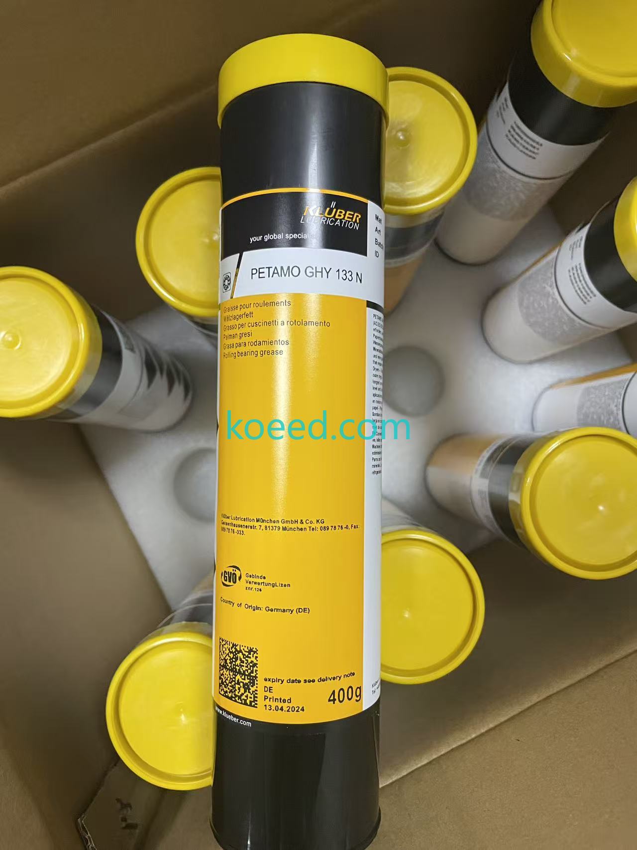 GHY 133N PLC — Packaging & Labels