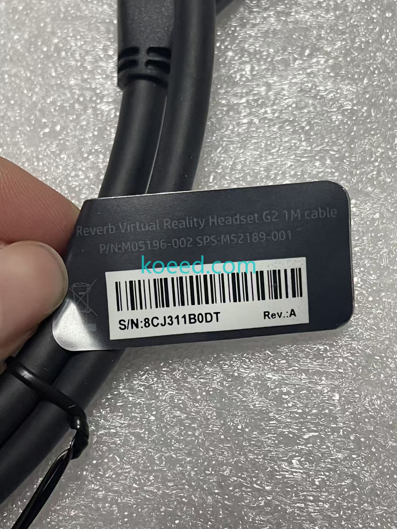 HP VR Cable Connector Detail