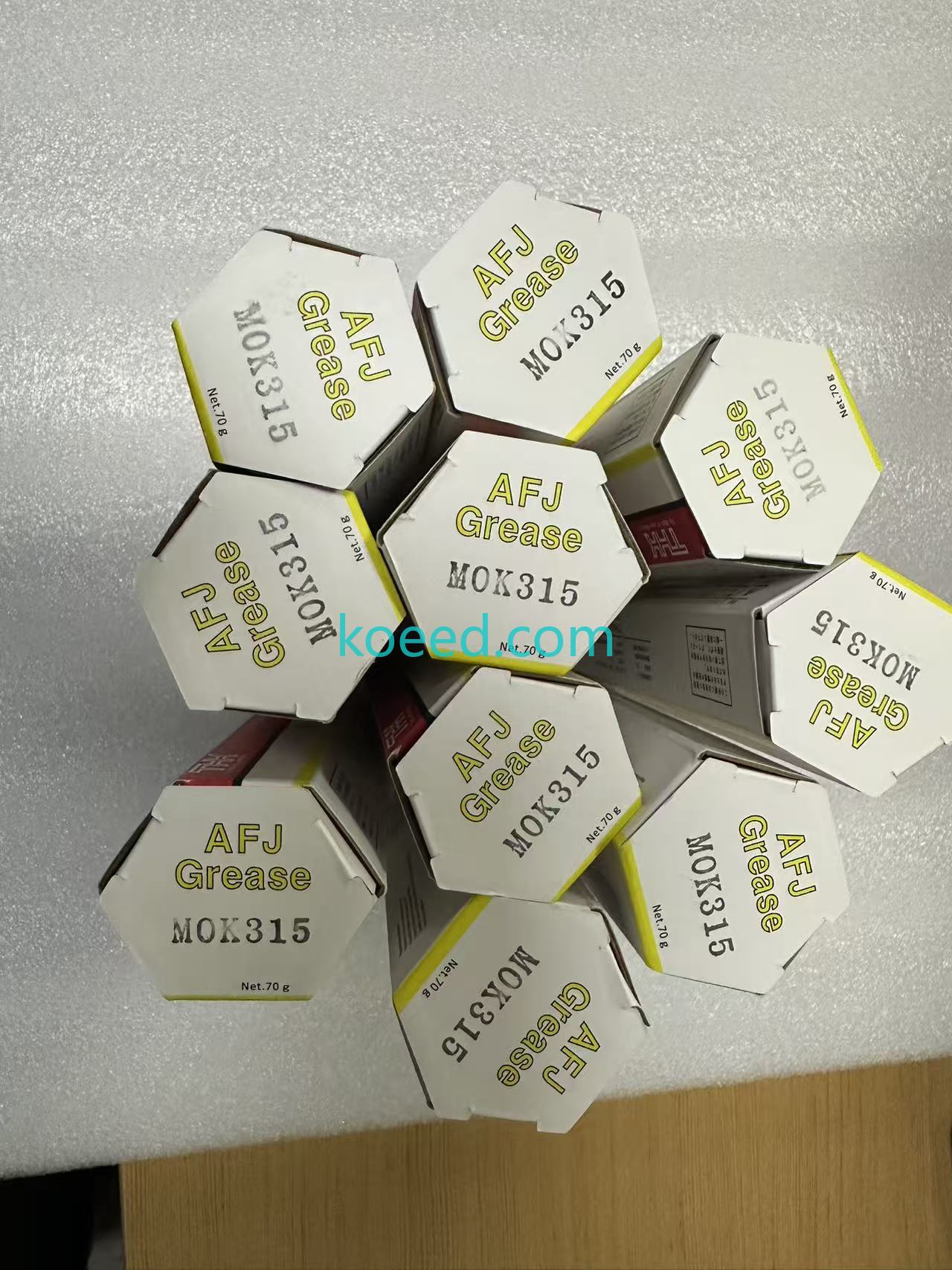 THK AFJ Grease 70g Tube - Tube Close-Up