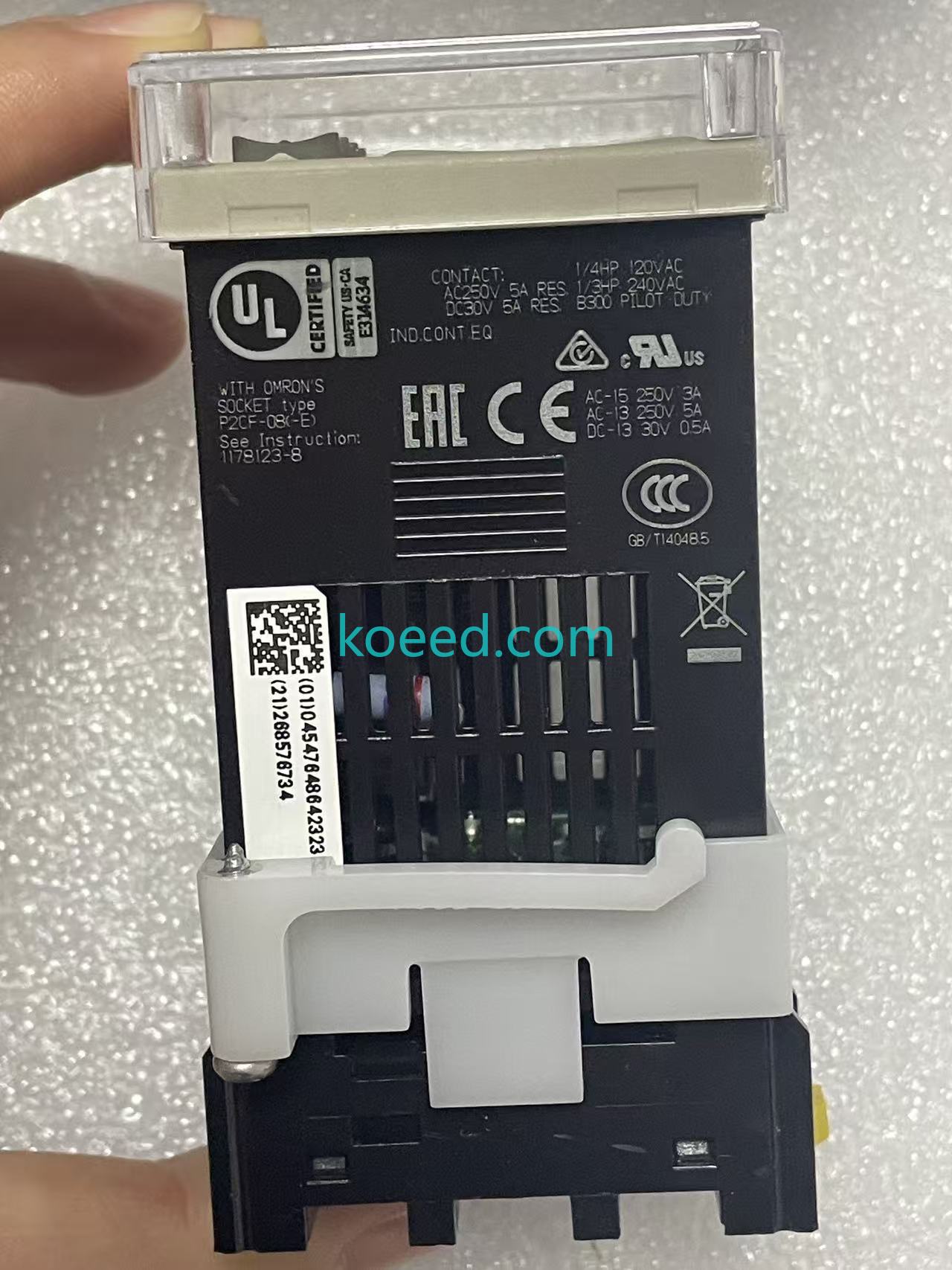 H5CZ-L8D terminal connections and wiring diagram