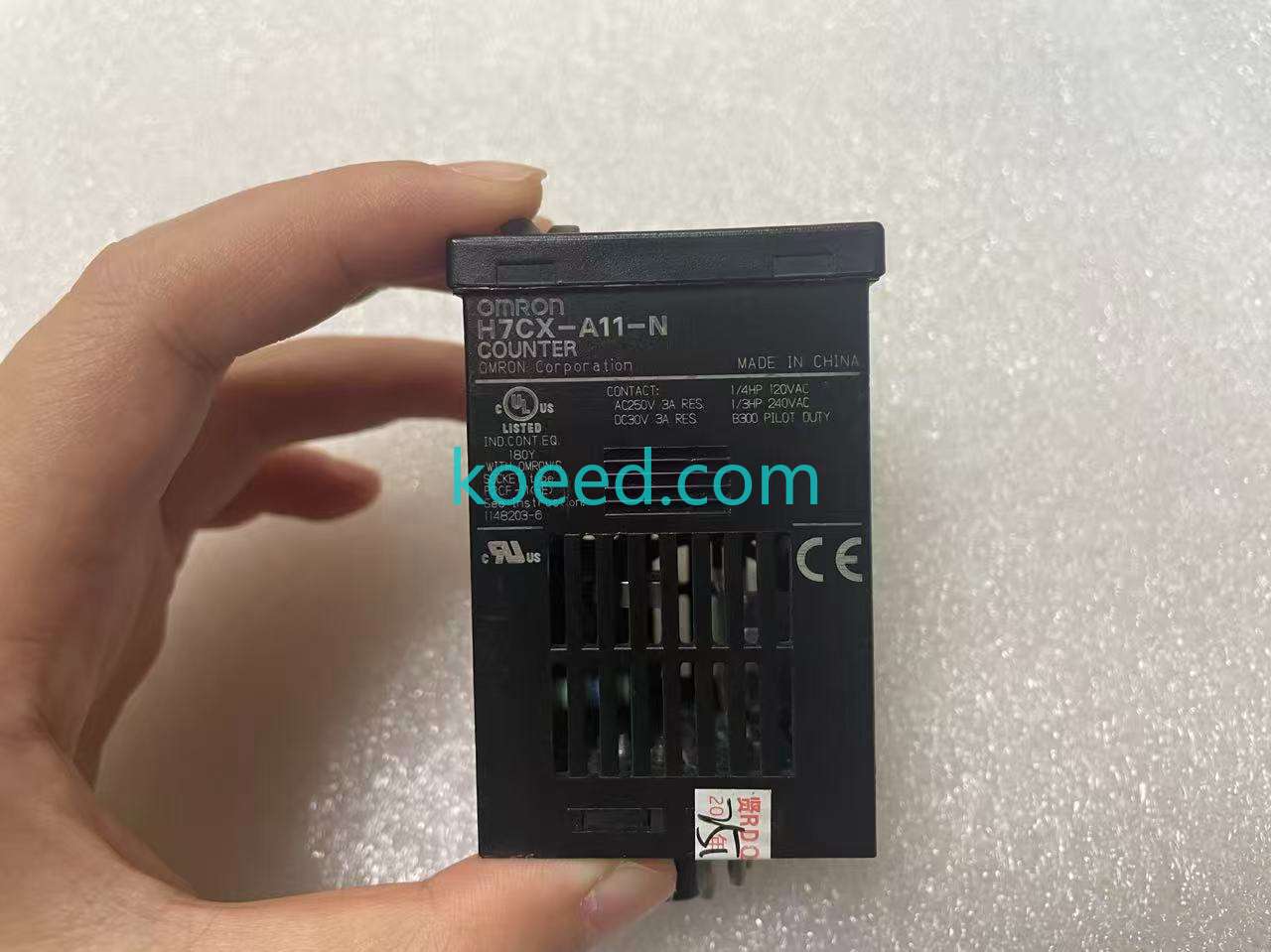 Omron H7CX-A11-N Side View
