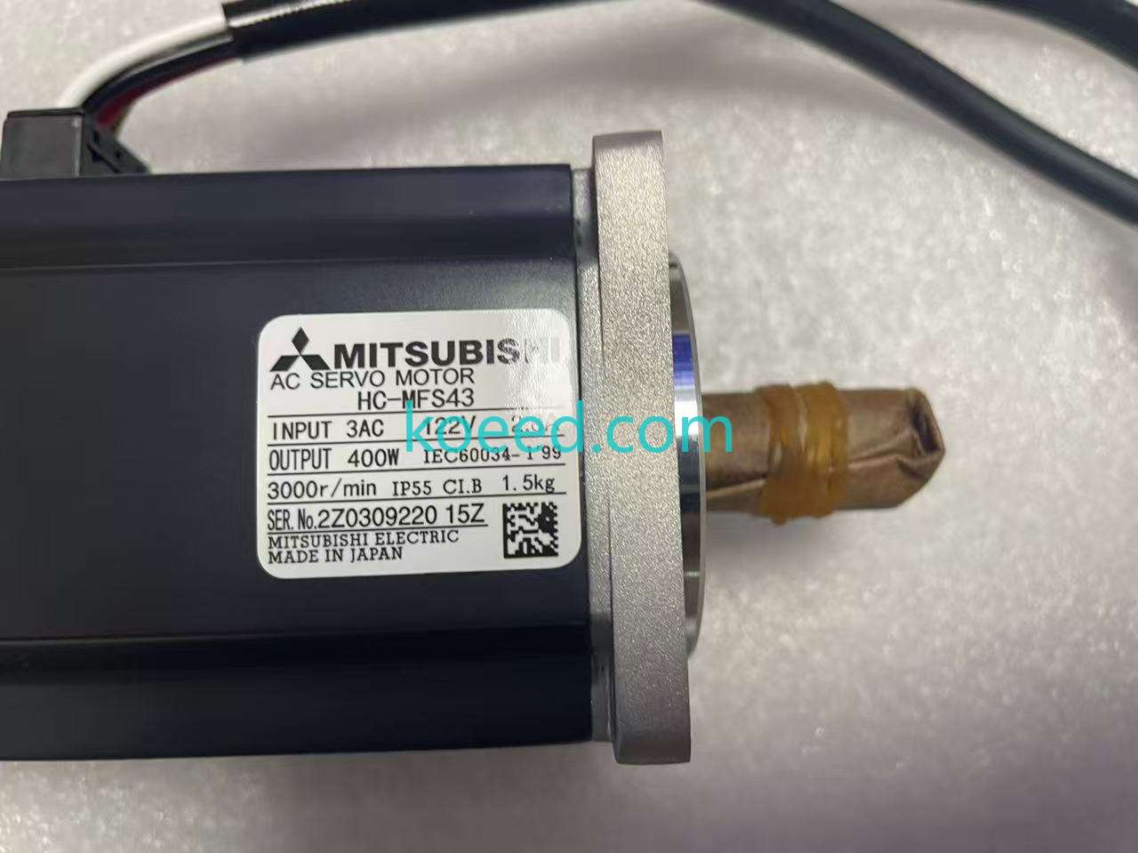 HC-MFS43 Servo Motor Connector Detail