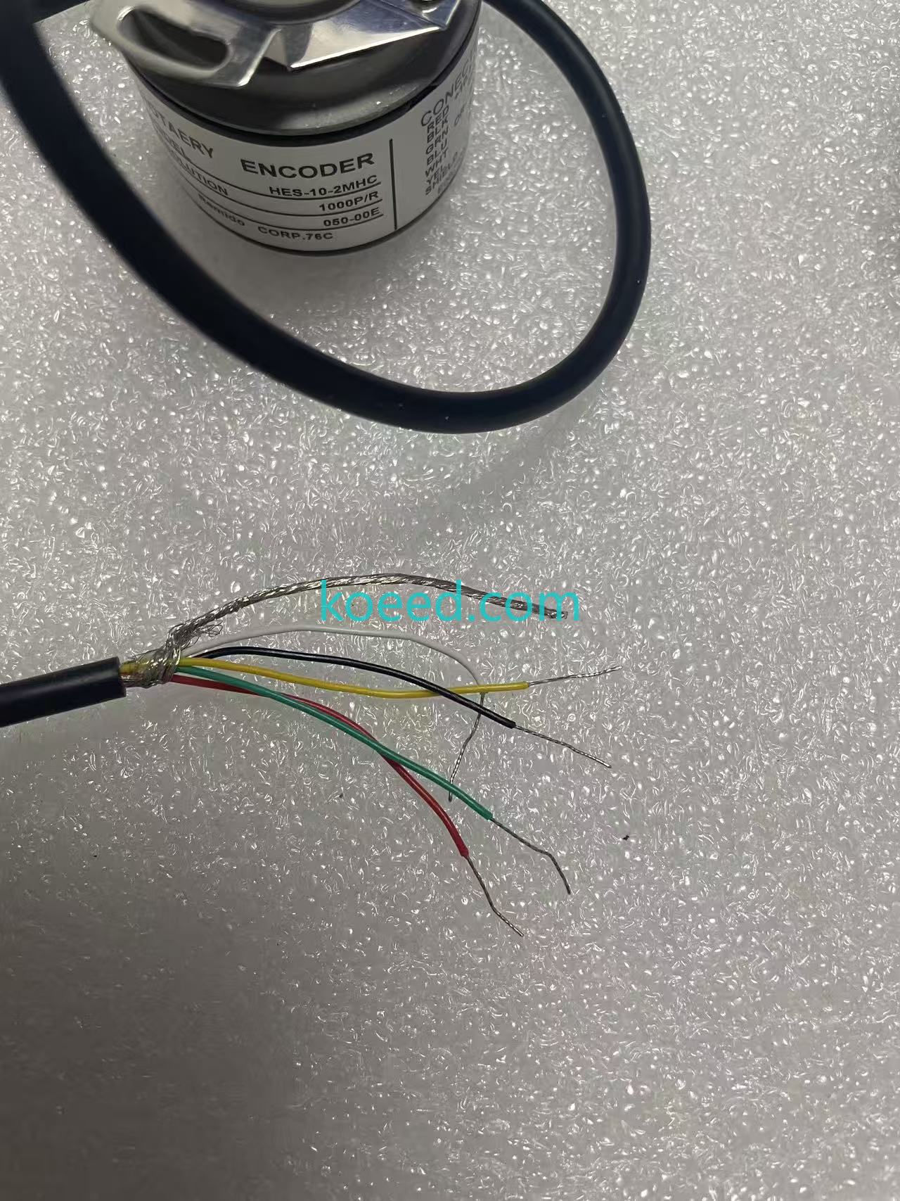 HES-10-2MHC Encoder Side View