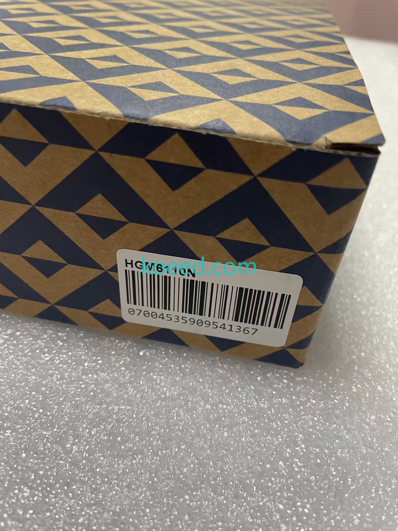 Second carton barcode