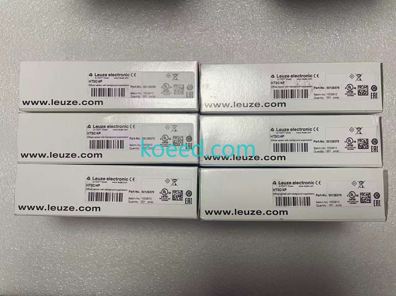 Leuze HT3C/4P Front View