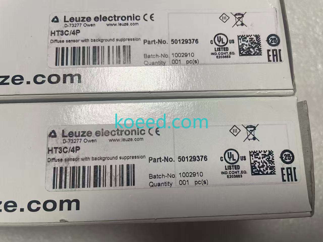 Leuze HT3C/4P Packaging