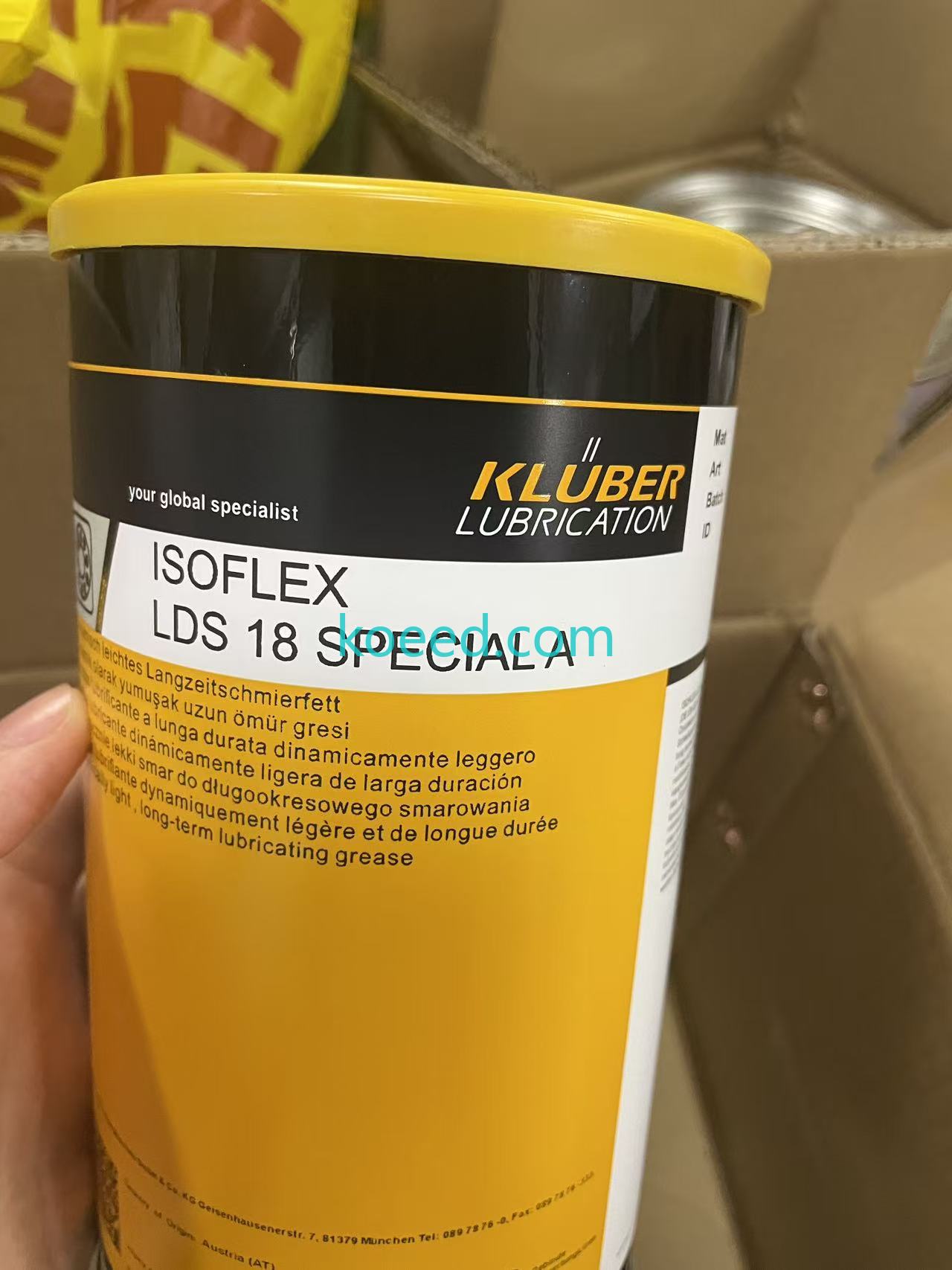 ISOFLEX LDS 18 SPECIAL A application examples