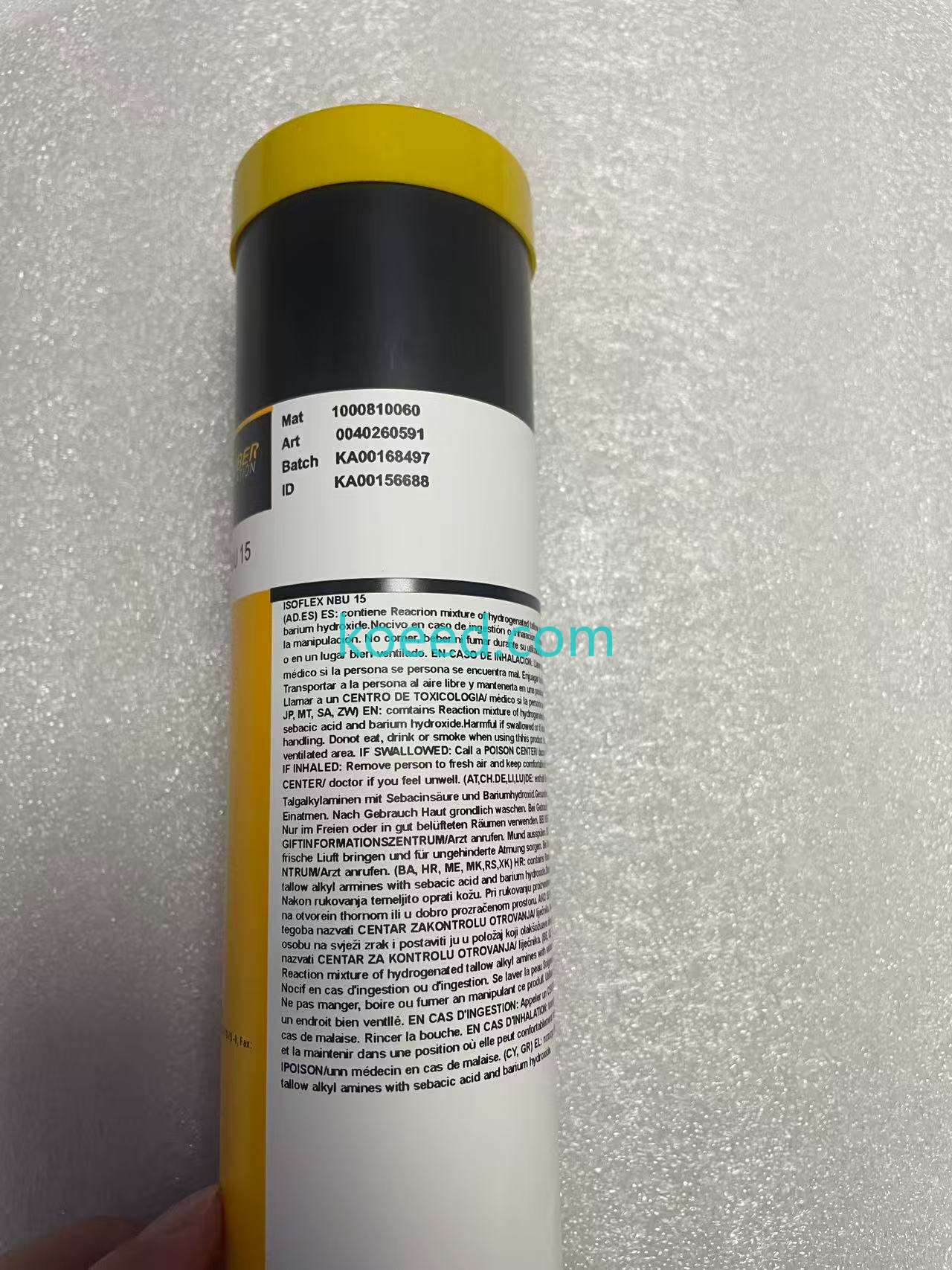 ISOFLEX NBU 15 Manufacturing Information