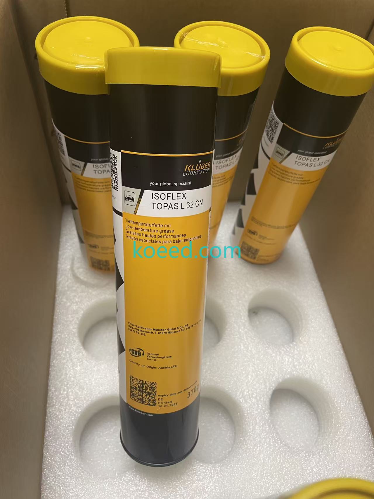 ISOFLEX TOPAS L 32 CN packaging and labeling