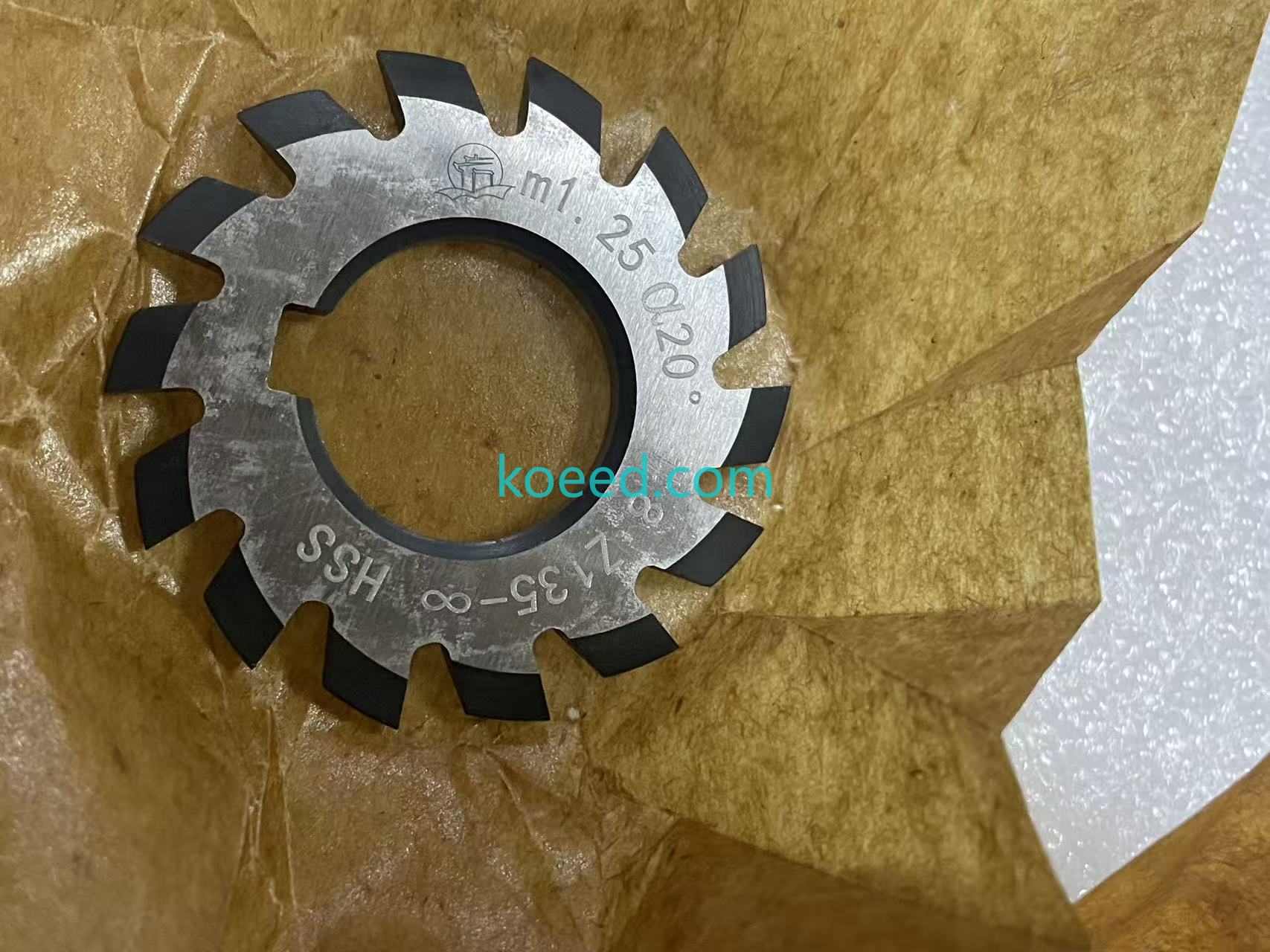 Involute Gear Cutter Set - Individual Module Comparison