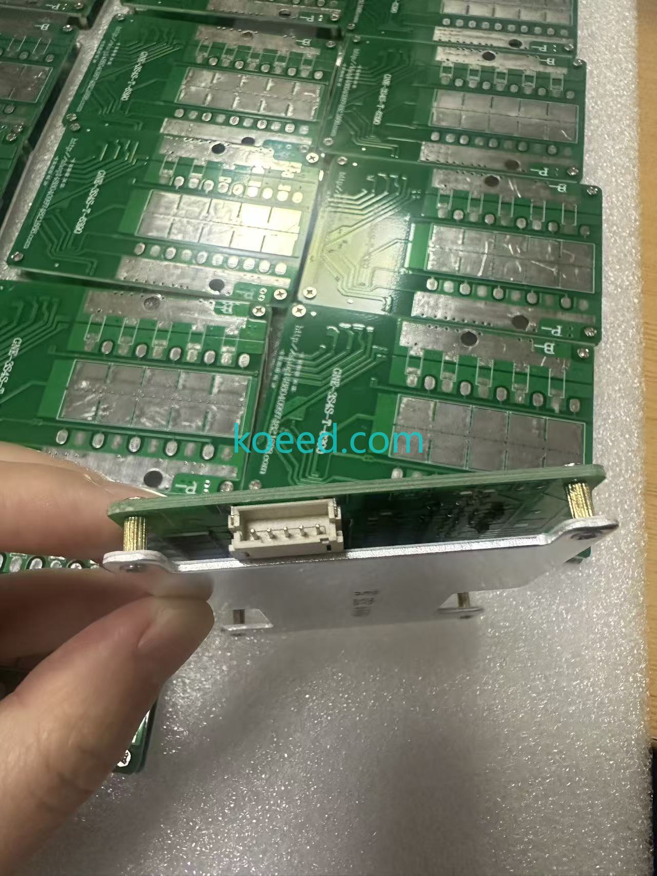 Koeed Iron Phosphate Battery — PCB & BMS View