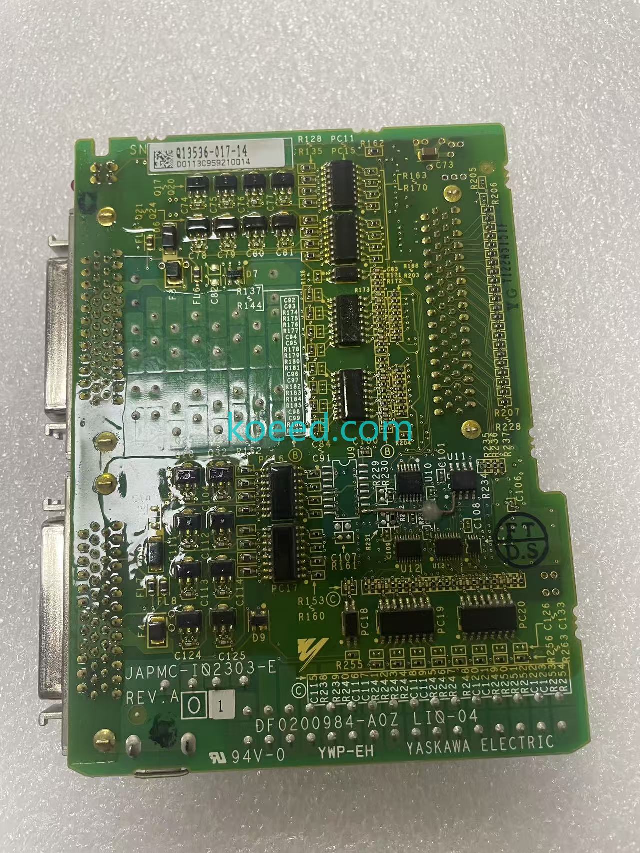 Yaskawa JAPMC-IO2303-E Label Information