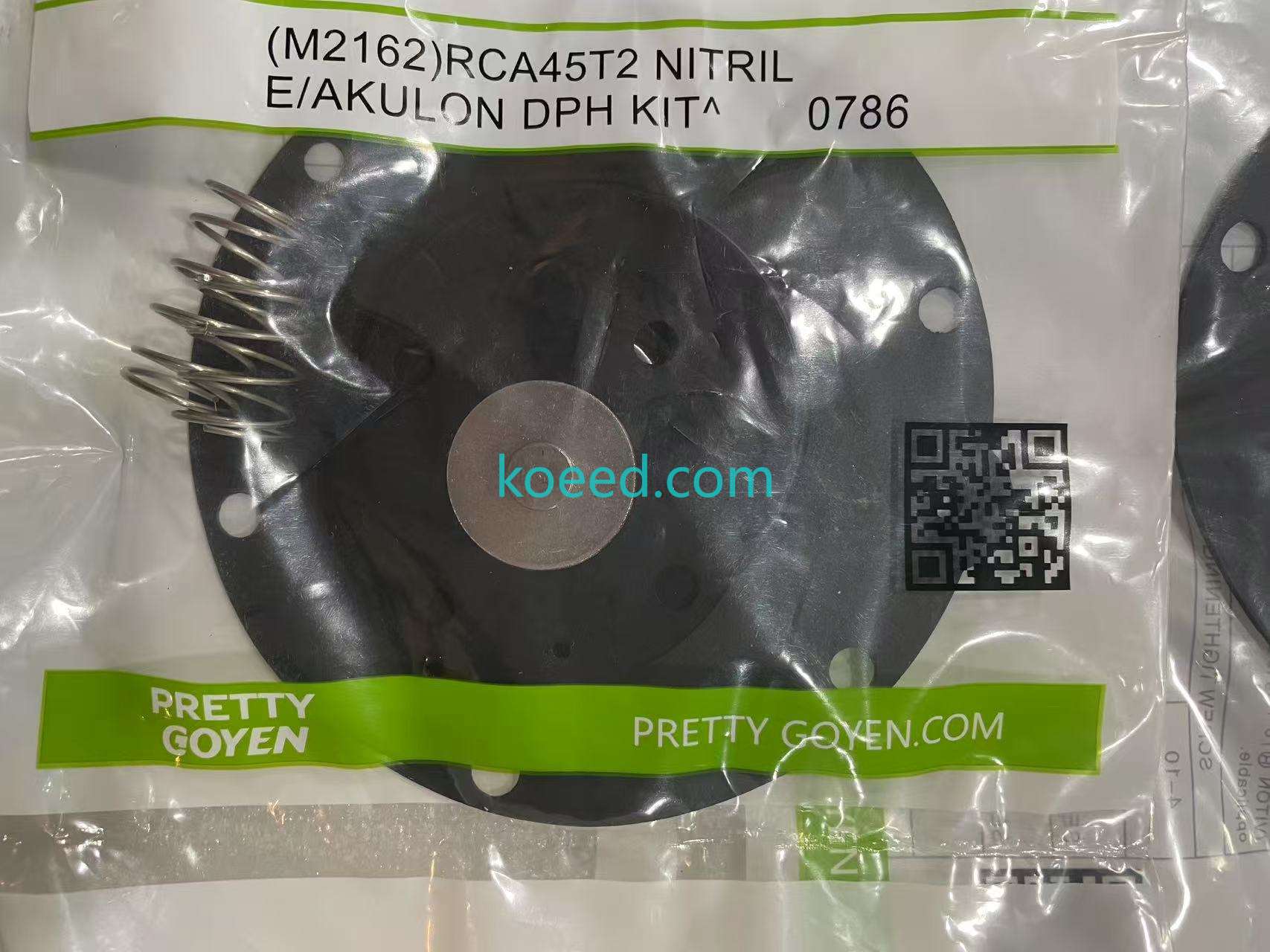 Goyen K4502 Repair Kit Technical Details