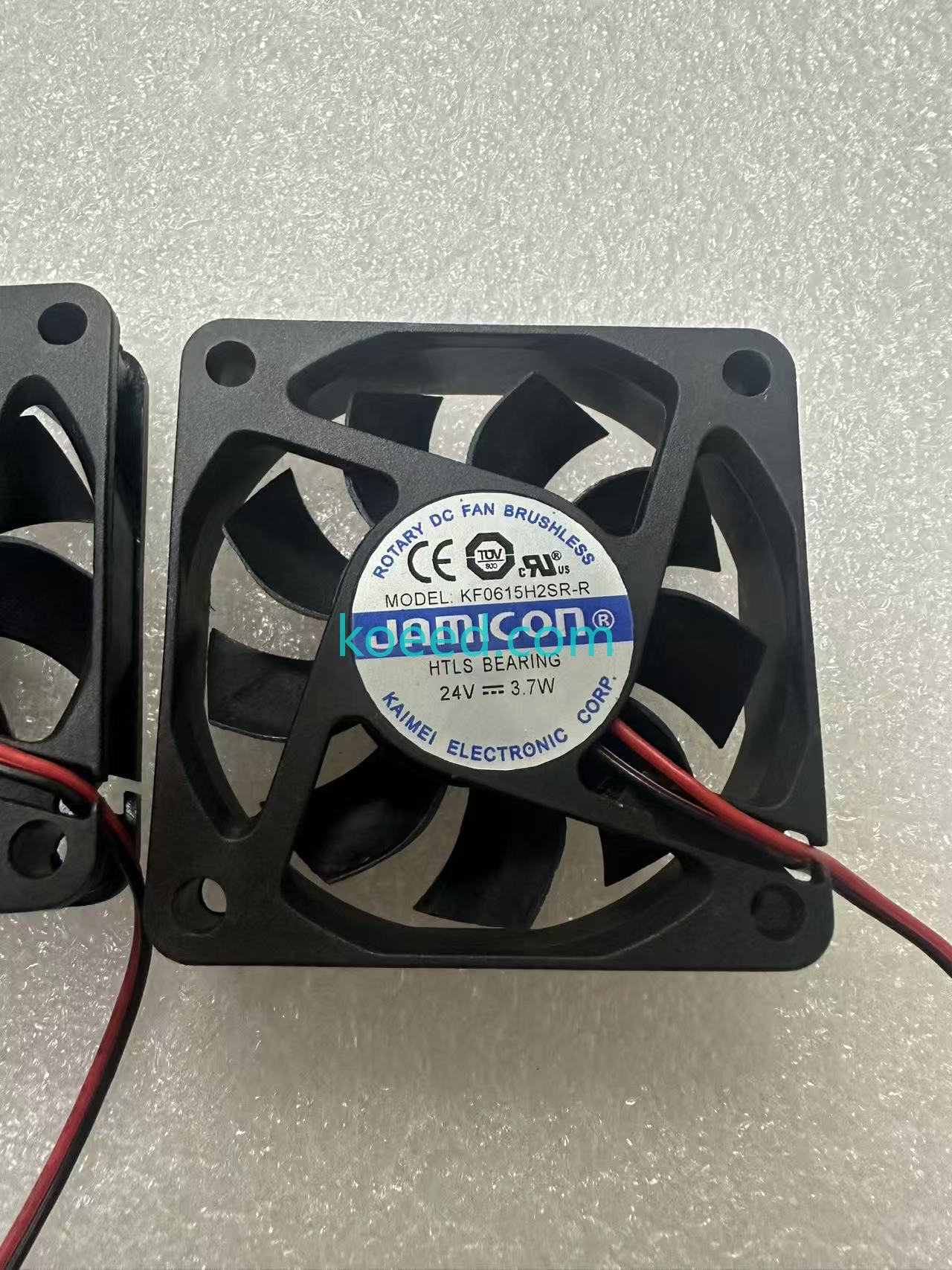 KF0615H2SR-R 6015 Cooling Fan Dimensions