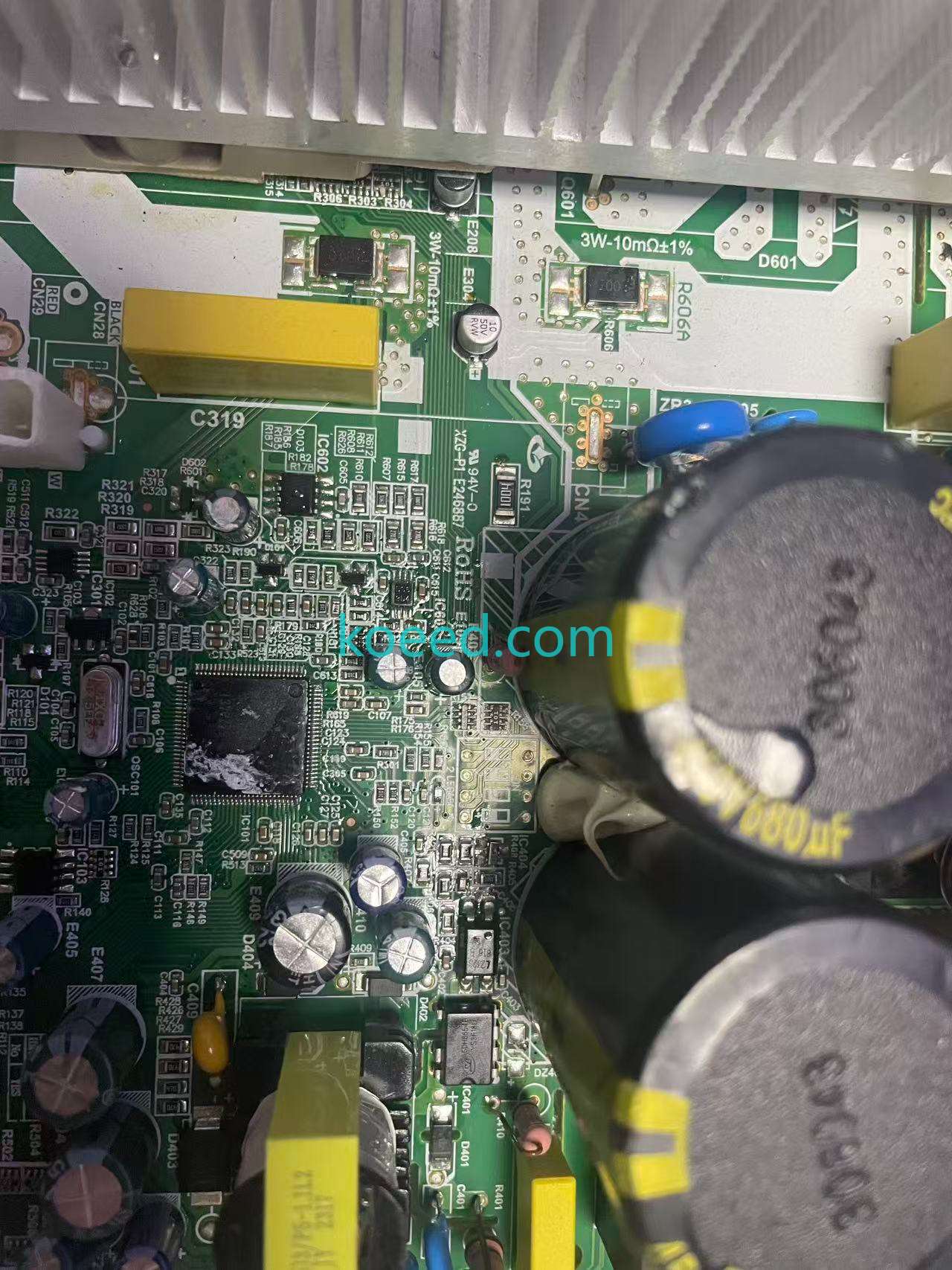 Relay and switching components