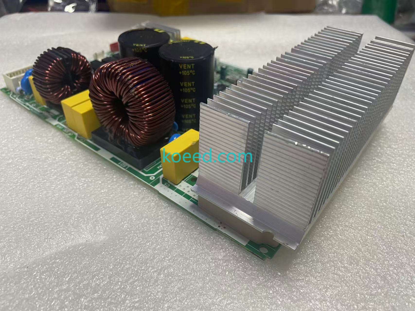 Control board component layout