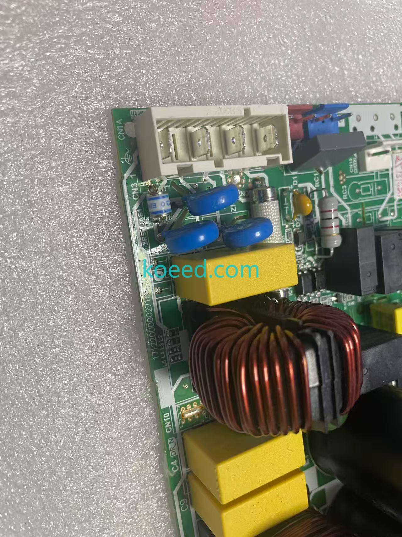 Complete board assembly