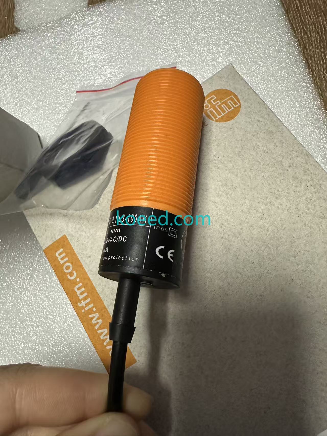 IFM KI0206 Side View with Dimensions
