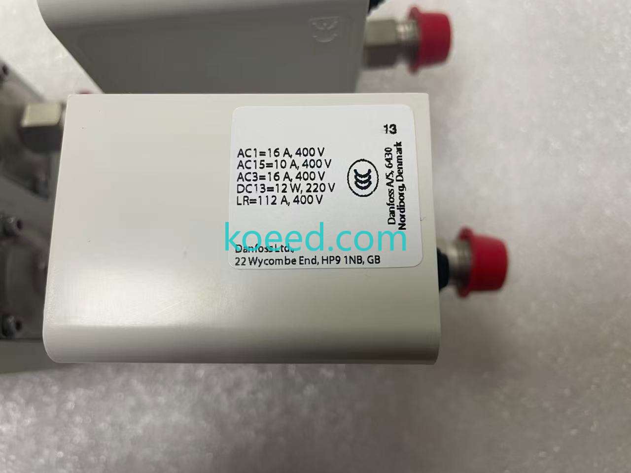 Danfoss KP36 Pressure Controller Front View