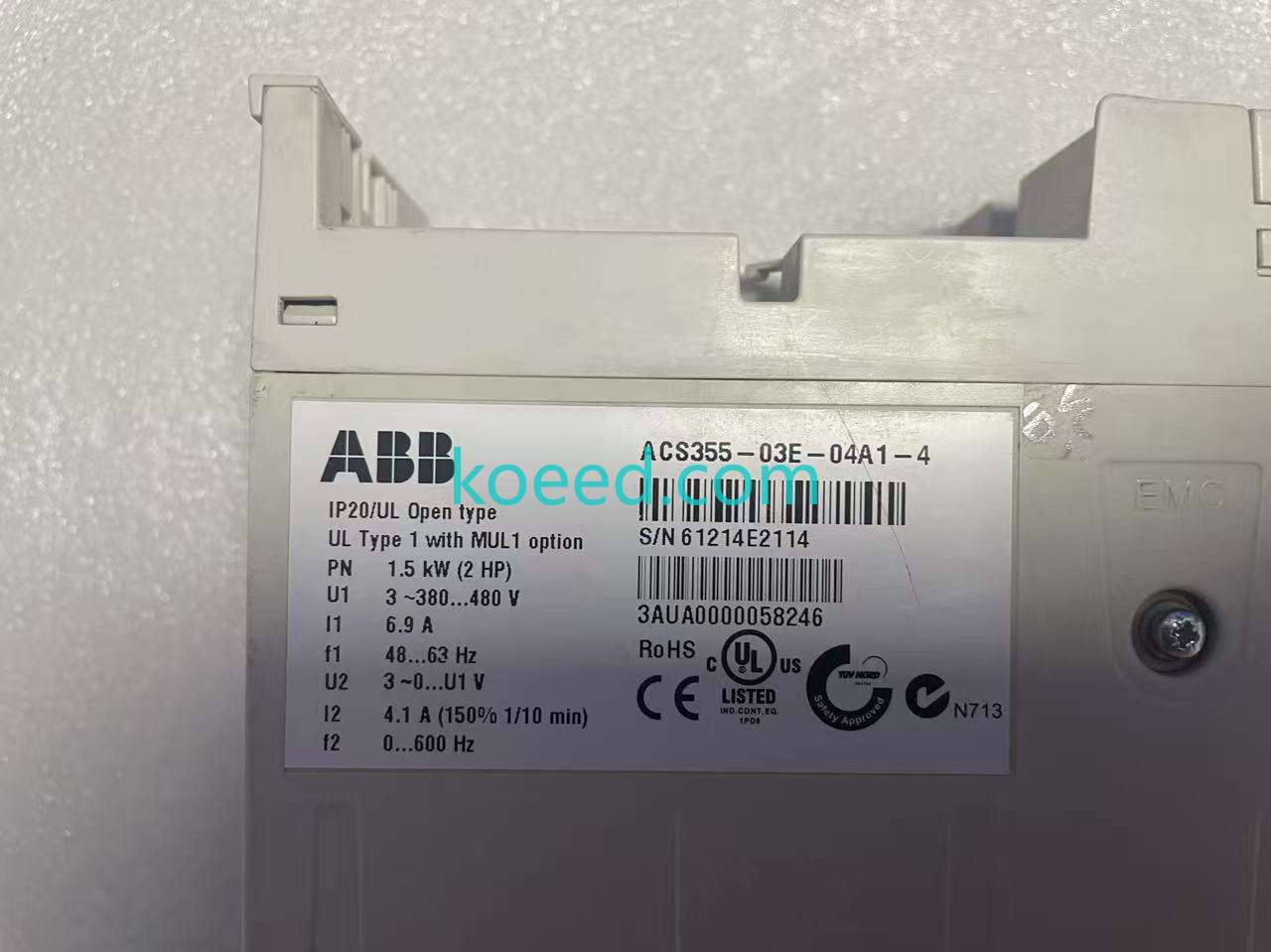 Tektronix TDS3000 LCD Panel - Angle View