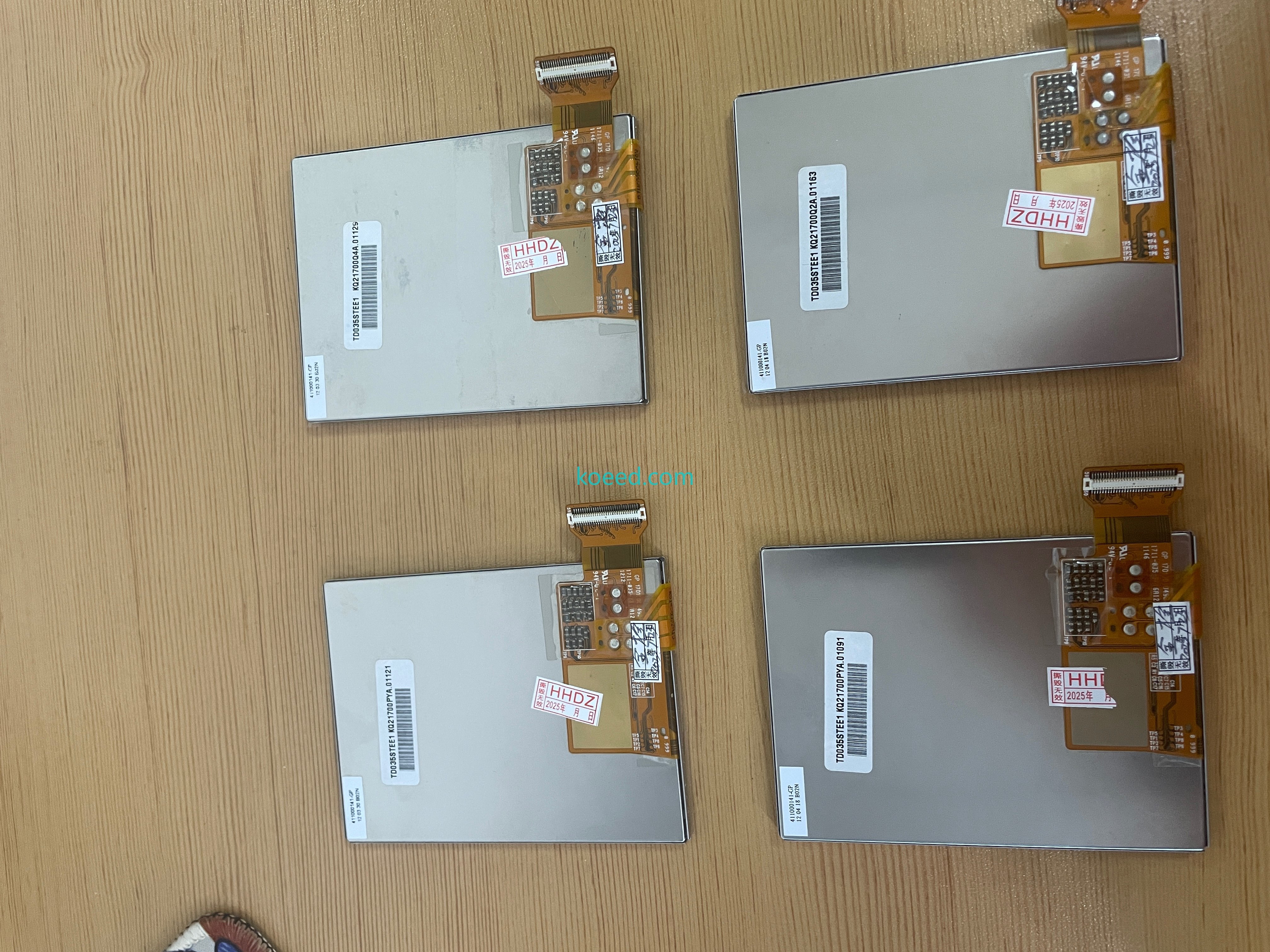 ZD070NA-03K — Flex Cable & Connector Detail