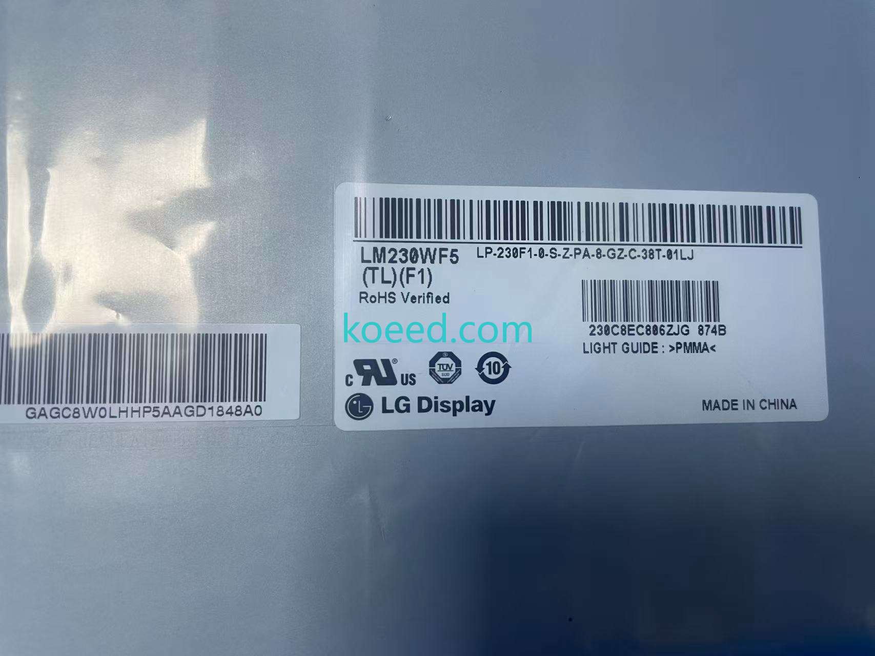 LM230WF5-TLF1 QA Inspection