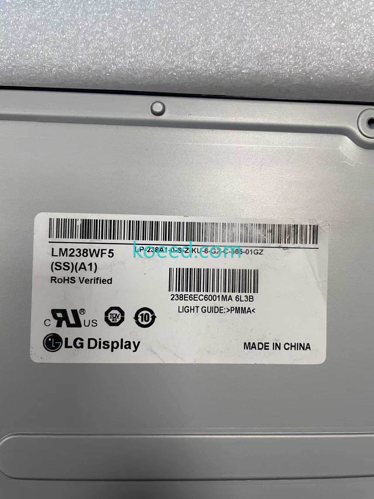 LM238WF5 SS A1 Connector Close-up