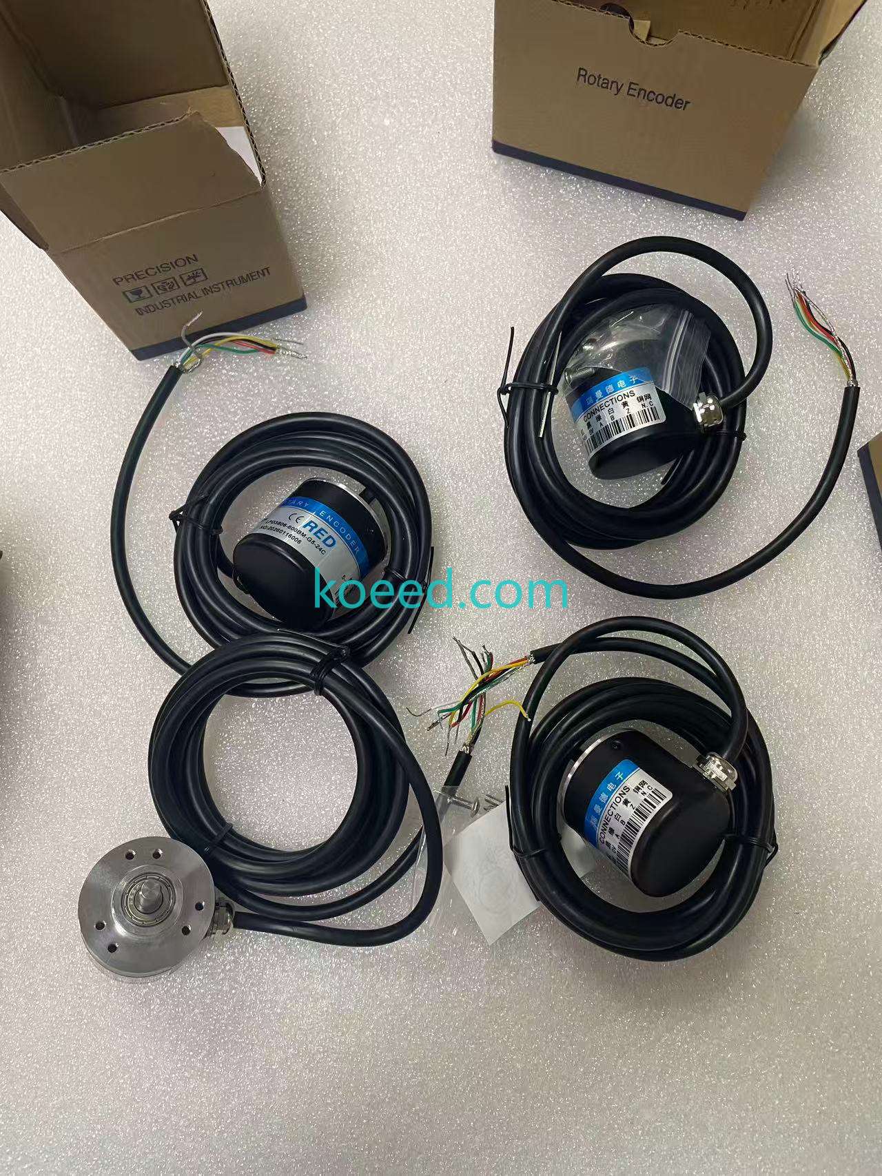 LPD3806-600BM-G5-24C Encoder - Shaft Detail